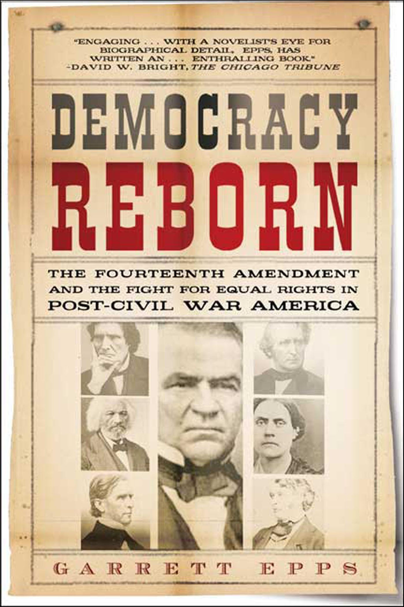 This image is the cover for the book Democracy Reborn
