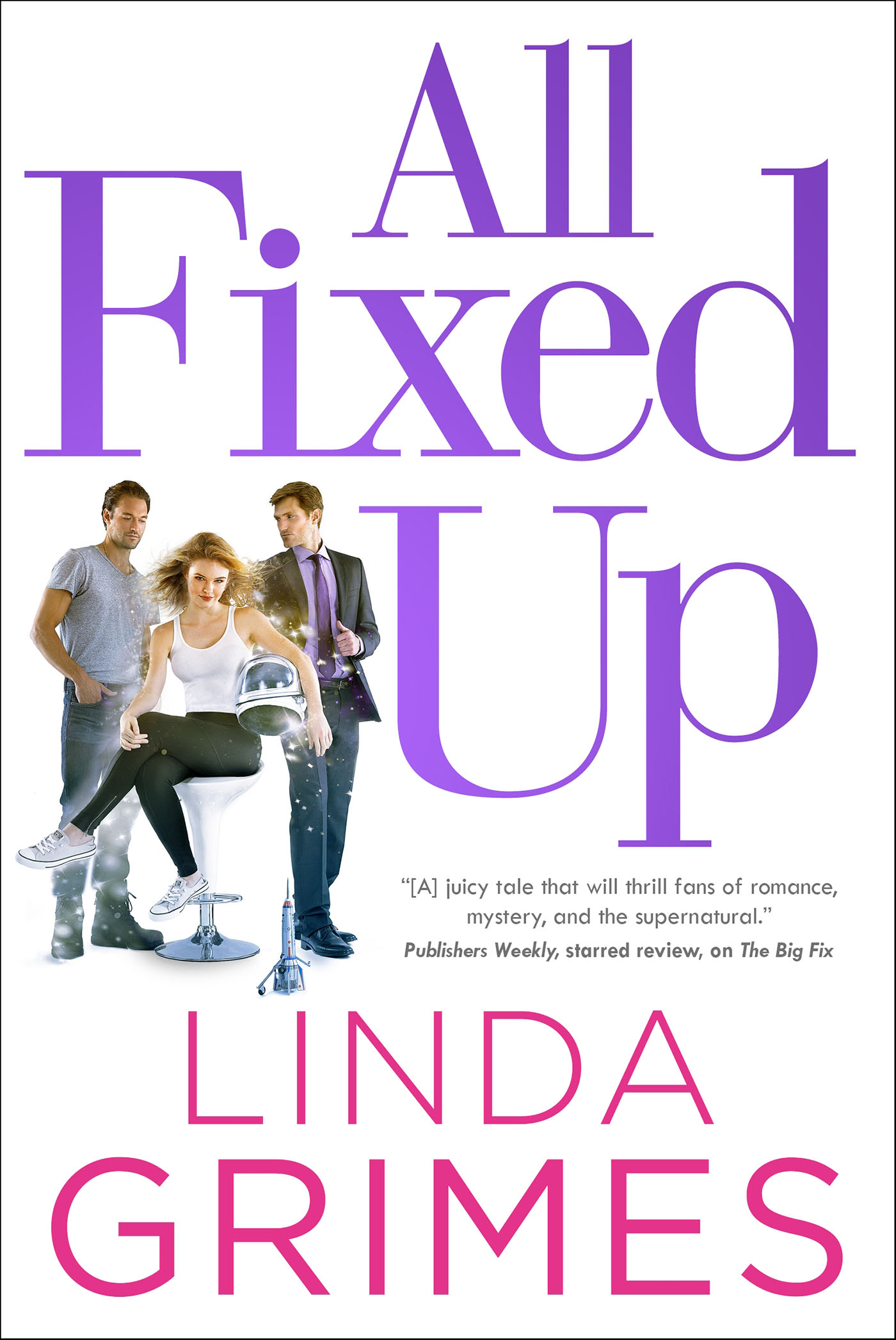 This image is the cover for the book All Fixed Up, Ciel Halligan