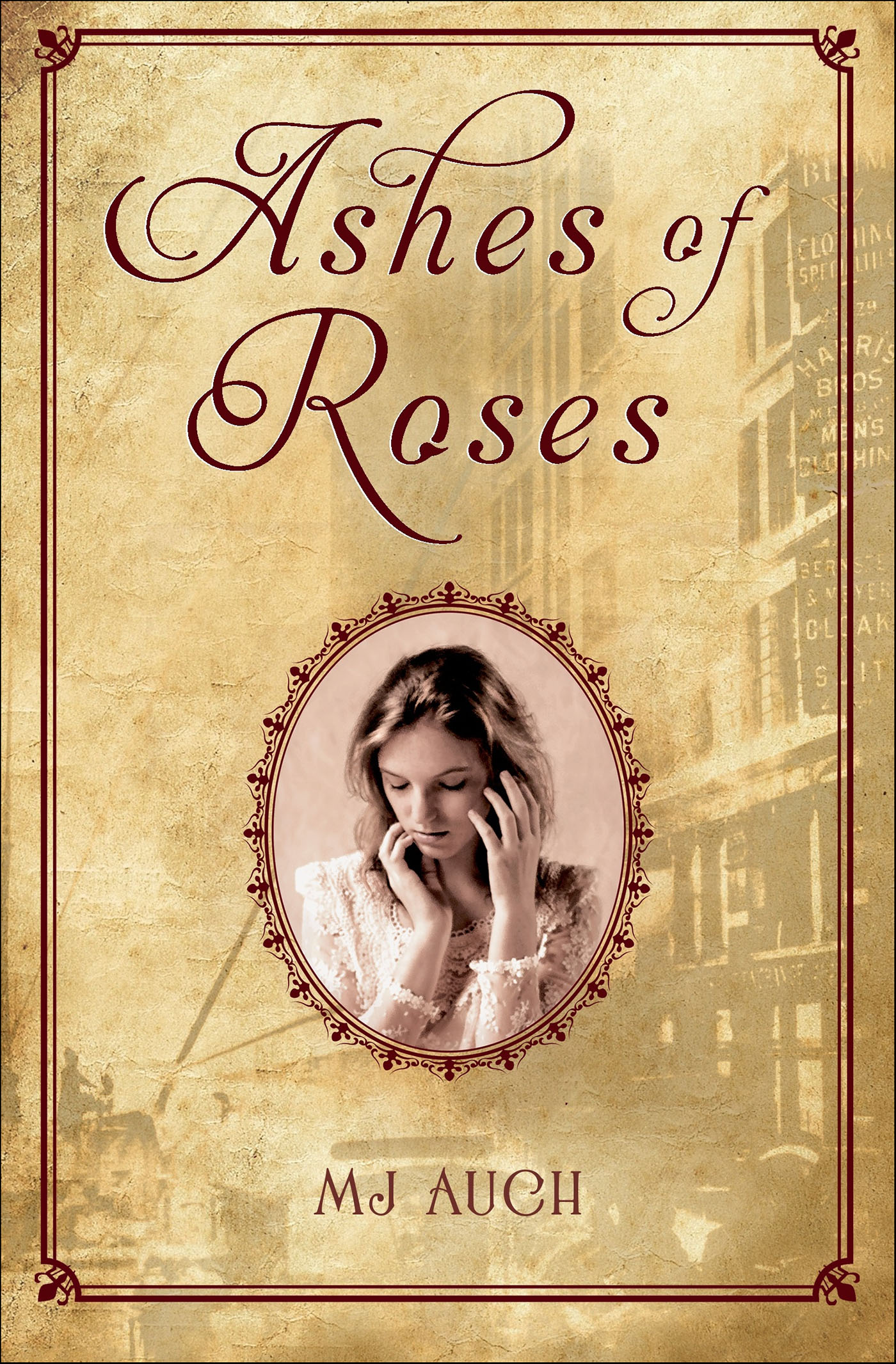 This image is the cover for the book Ashes of Roses
