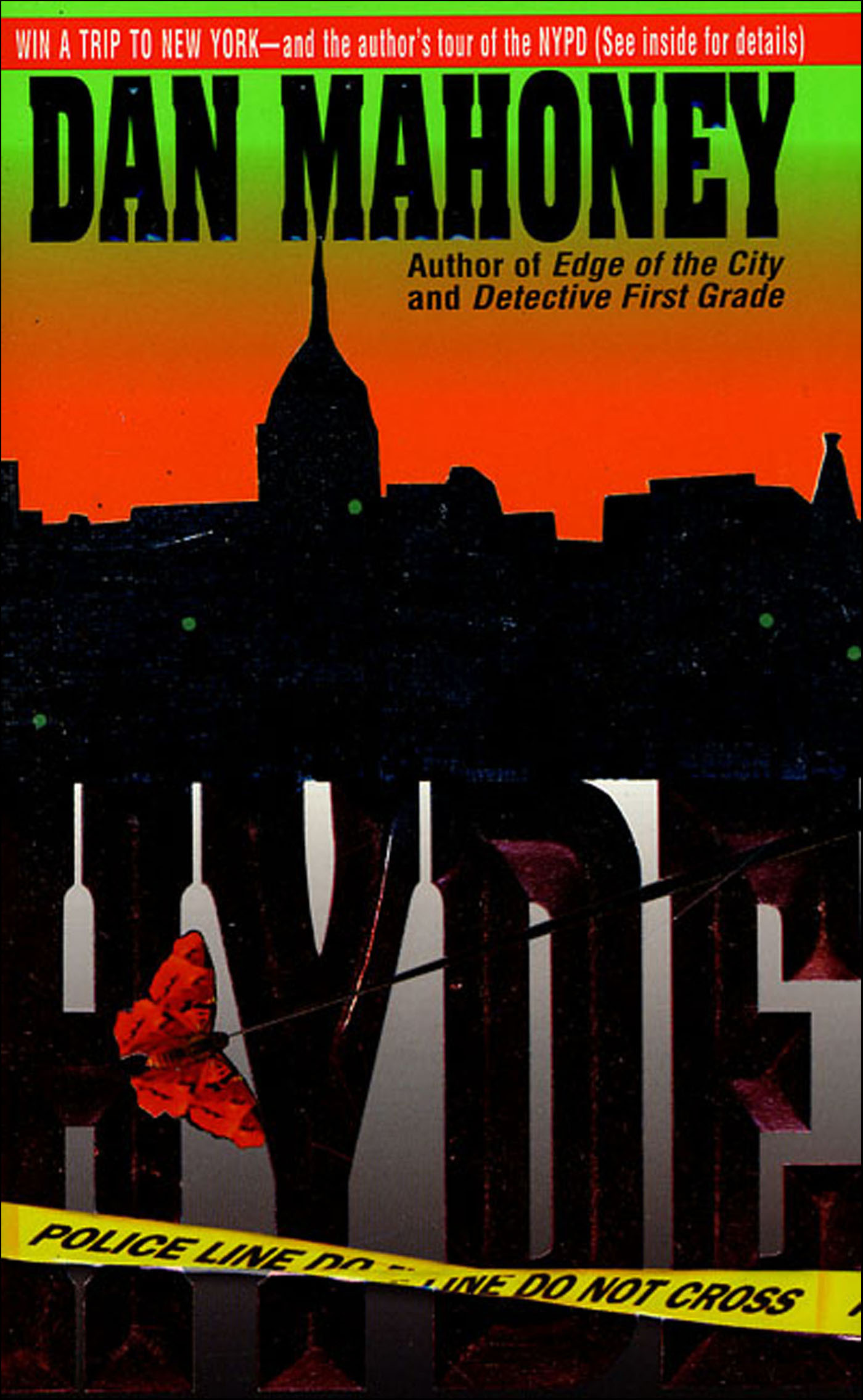 This image is the cover for the book Hyde, Det. Brian McKenna Novels