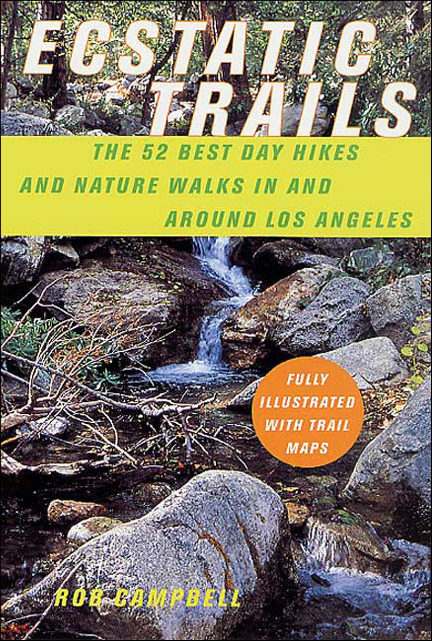 This image is the cover for the book Ecstatic Trails