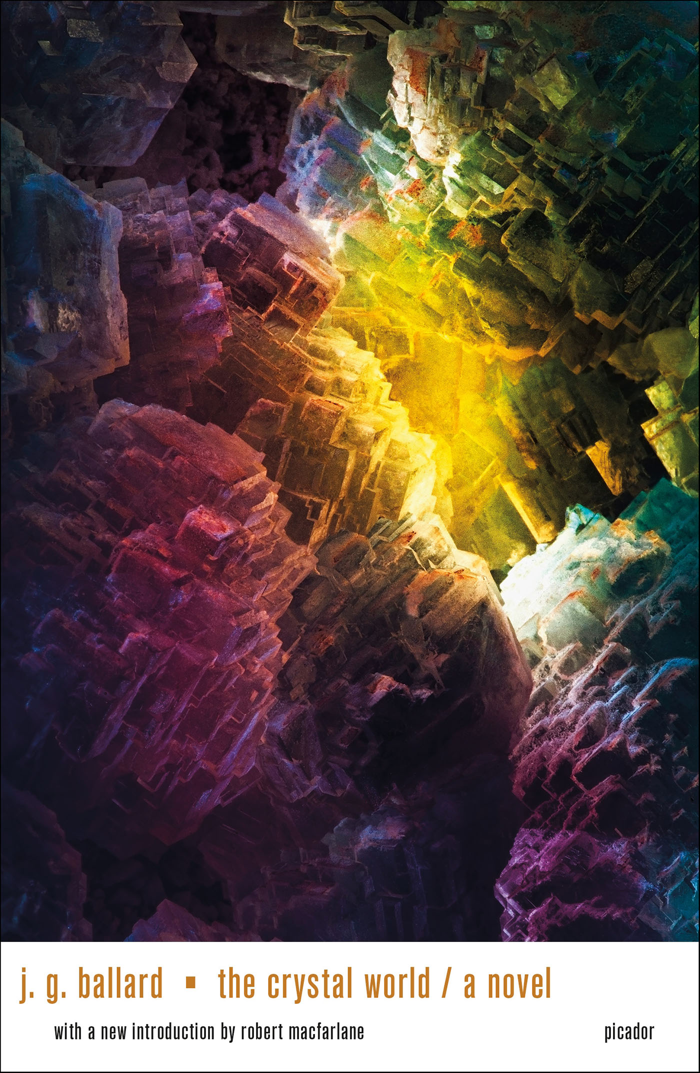 This image is the cover for the book Crystal World