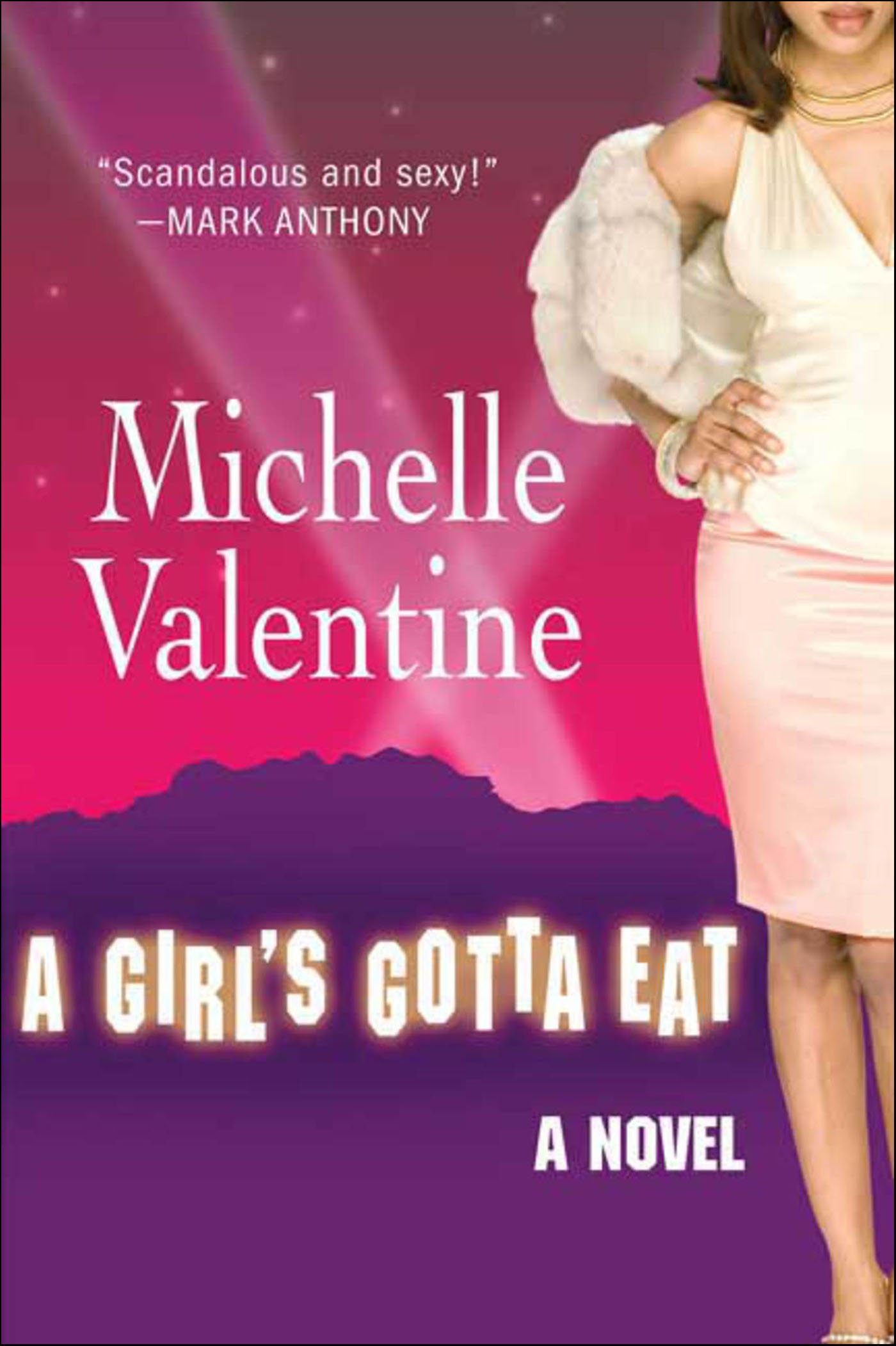 This image is the cover for the book Girl's Gotta Eat