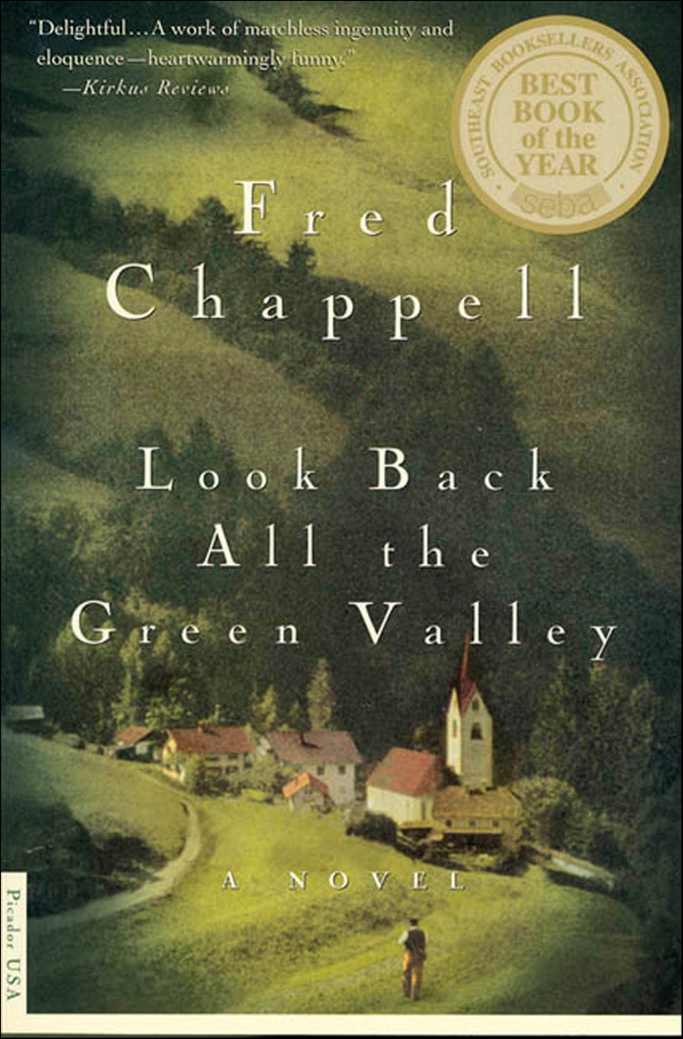 This image is the cover for the book Look Back All the Green Valley, The Kirkman Family Cycle