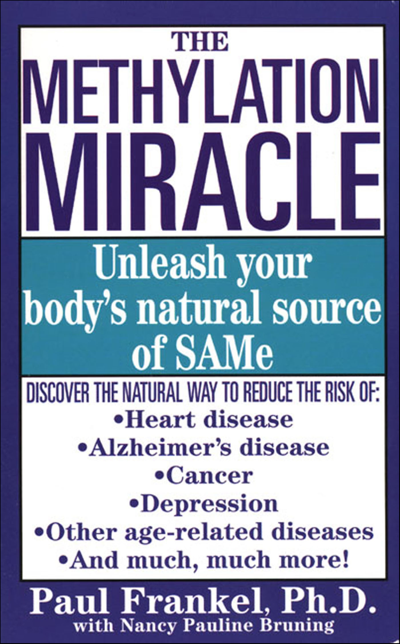 This image is the cover for the book Methylation Miracle