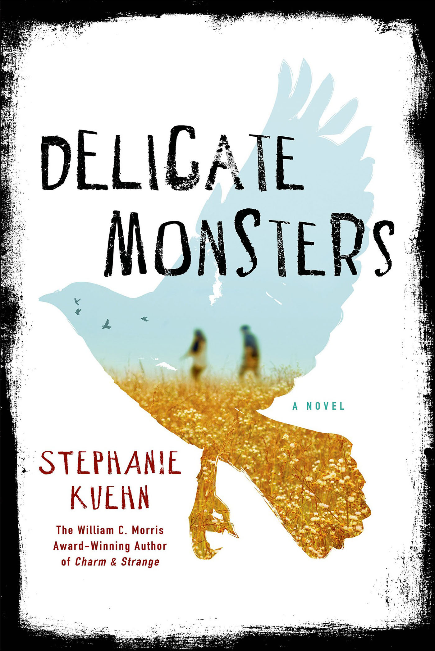 This image is the cover for the book Delicate Monsters