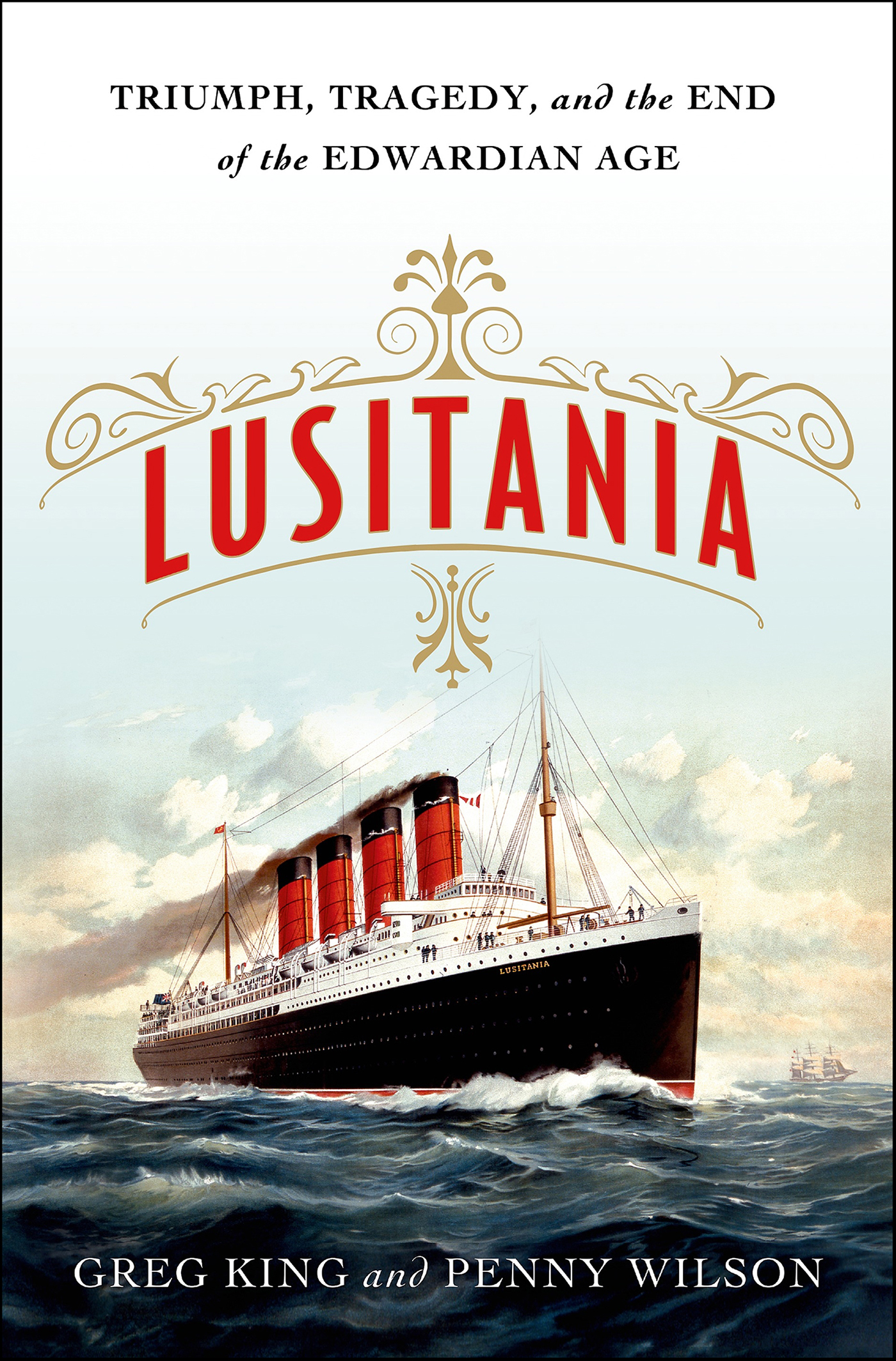 This image is the cover for the book Lusitania