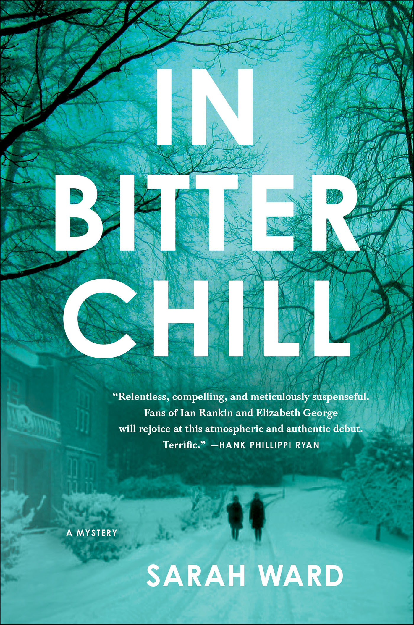 This image is the cover for the book In Bitter Chill, Inspector Francis Sadler