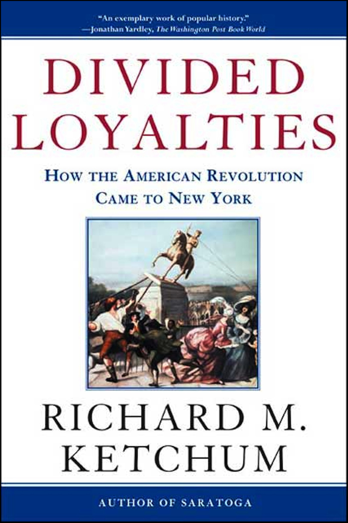 This image is the cover for the book Divided Loyalties