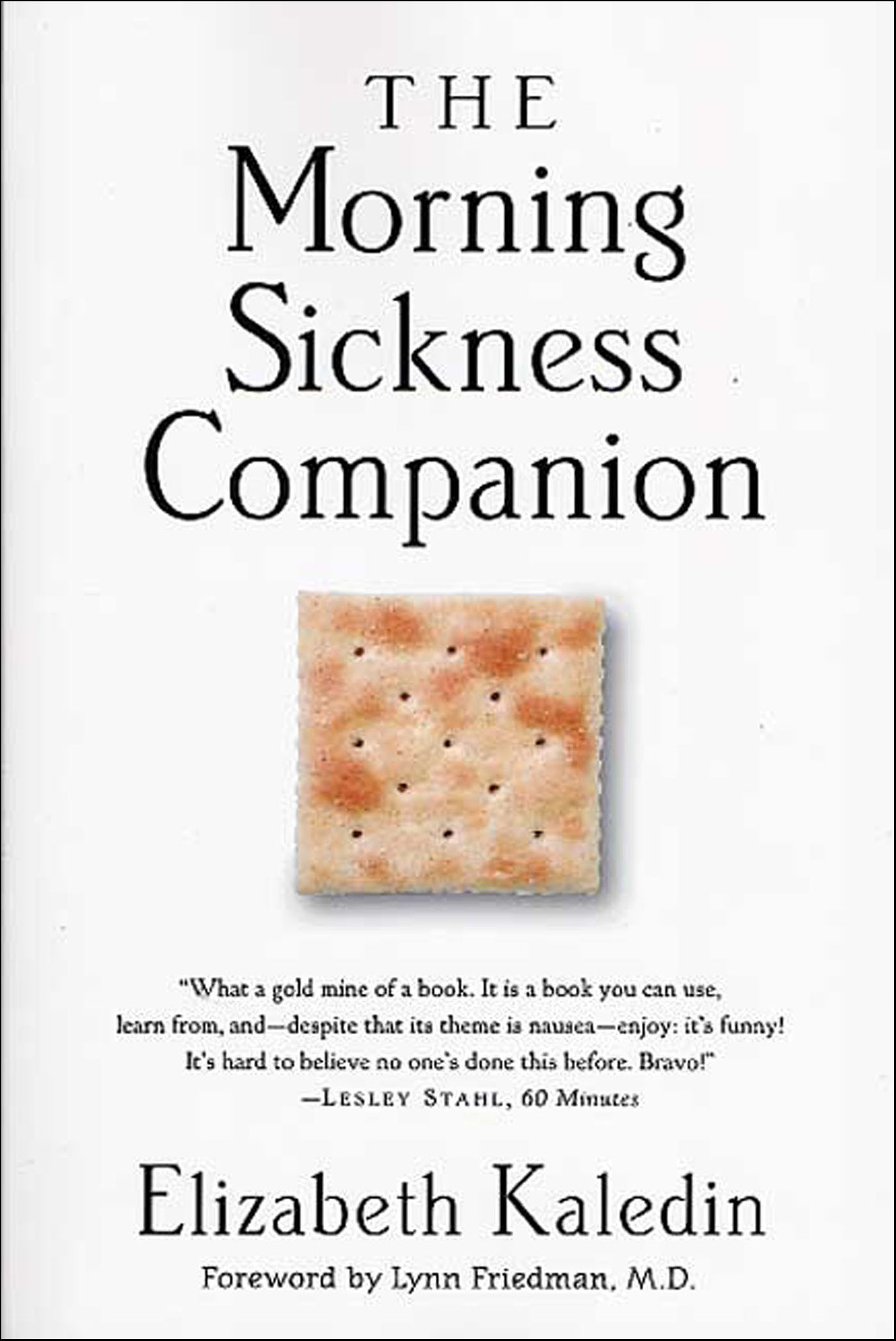 This image is the cover for the book Morning Sickness Companion