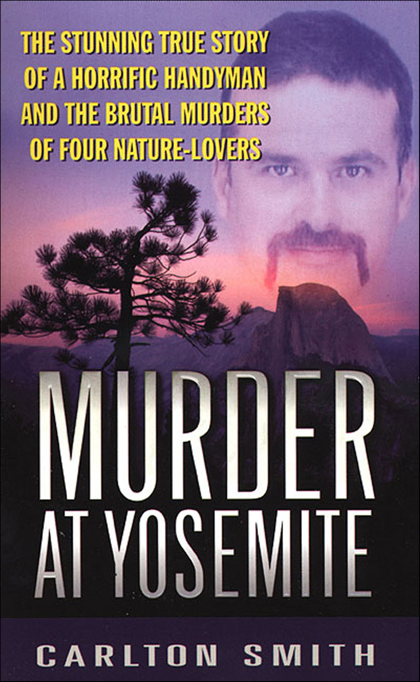 This image is the cover for the book Murder at Yosemite