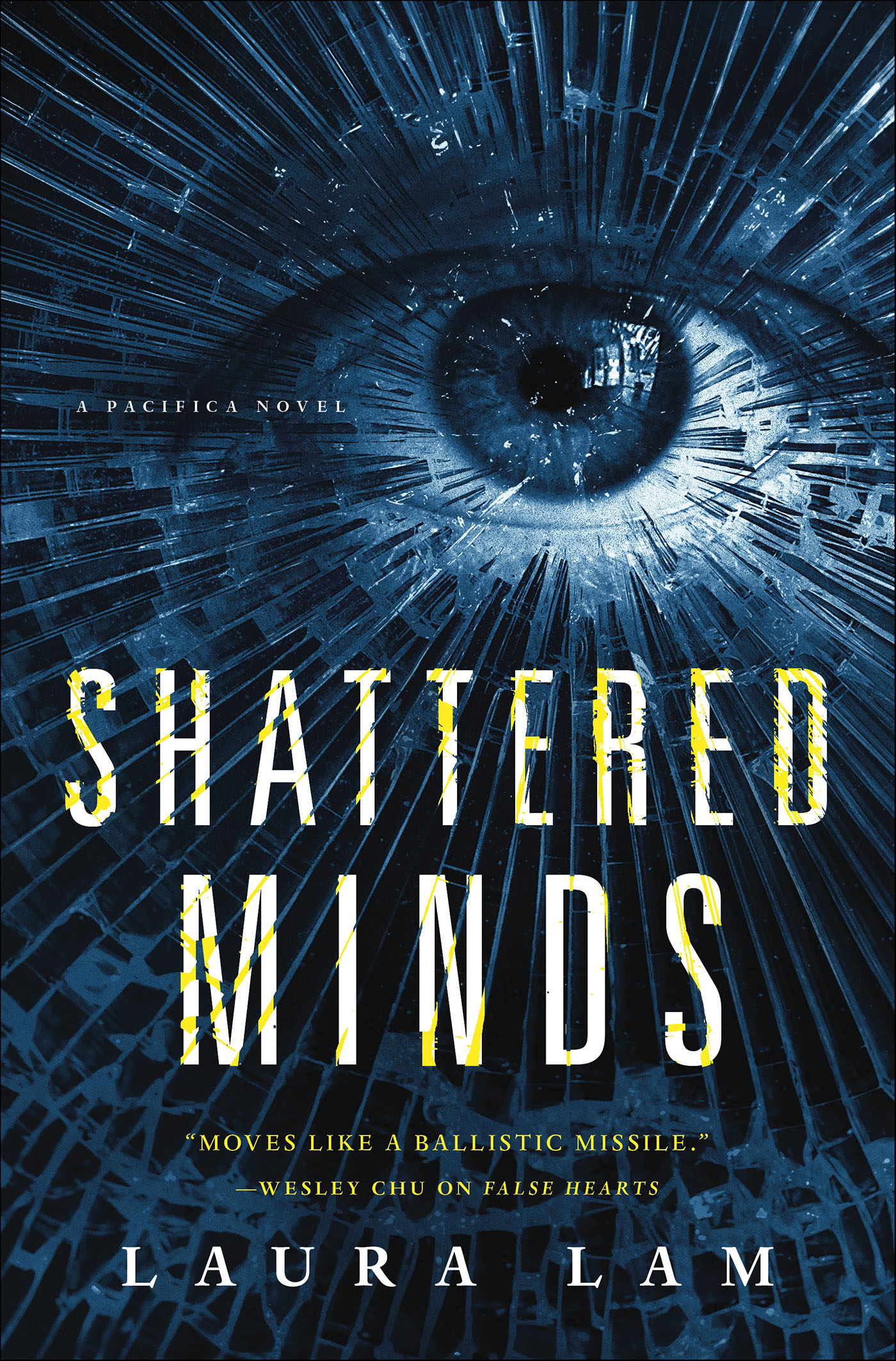 This image is the cover for the book Shattered Minds, The Pacifica Novels