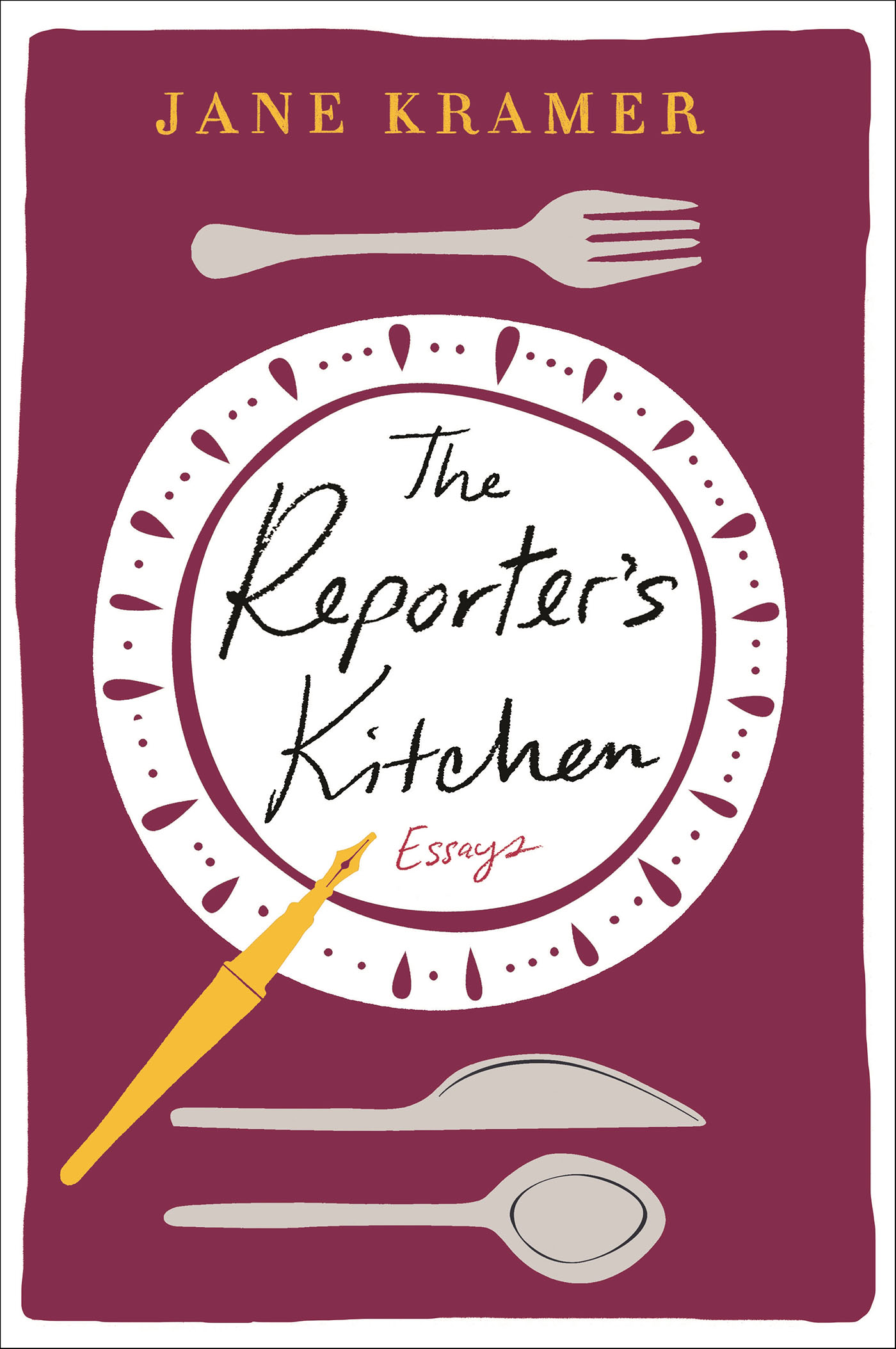 This image is the cover for the book Reporter's Kitchen
