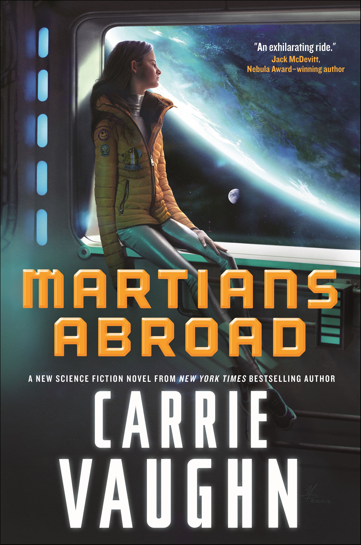 This image is the cover for the book Martians Abroad