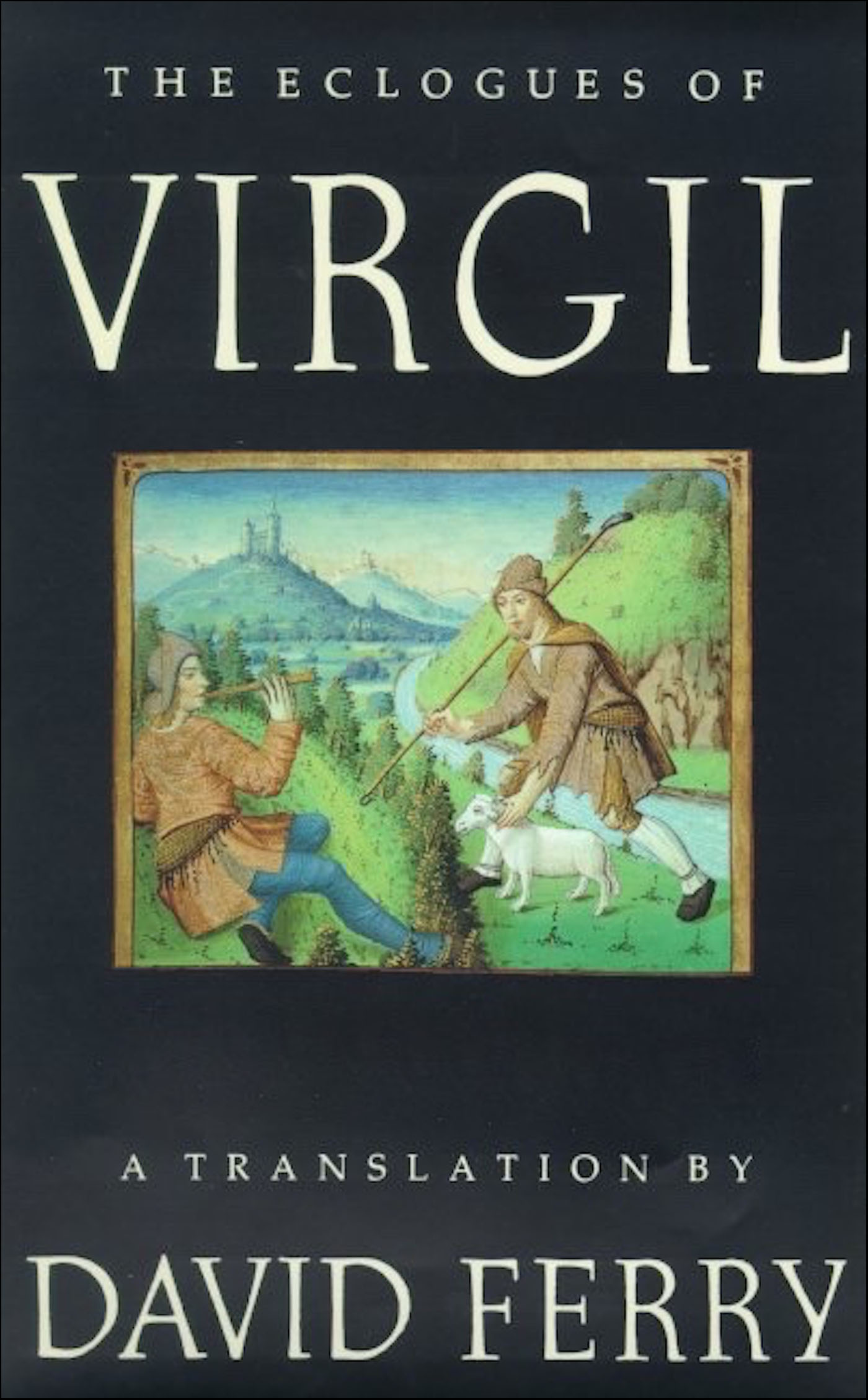 This image is the cover for the book The Eclogues of Virgil