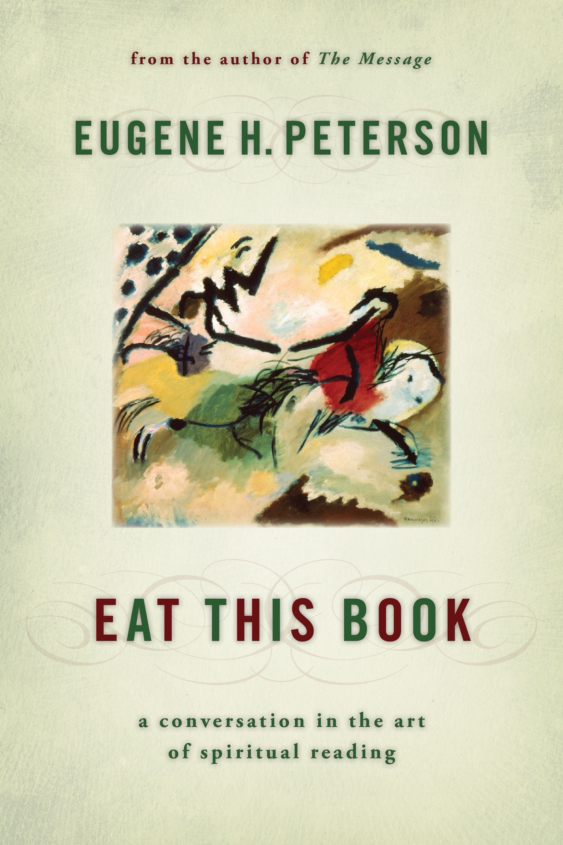This image is the cover for the book Eat This Book
