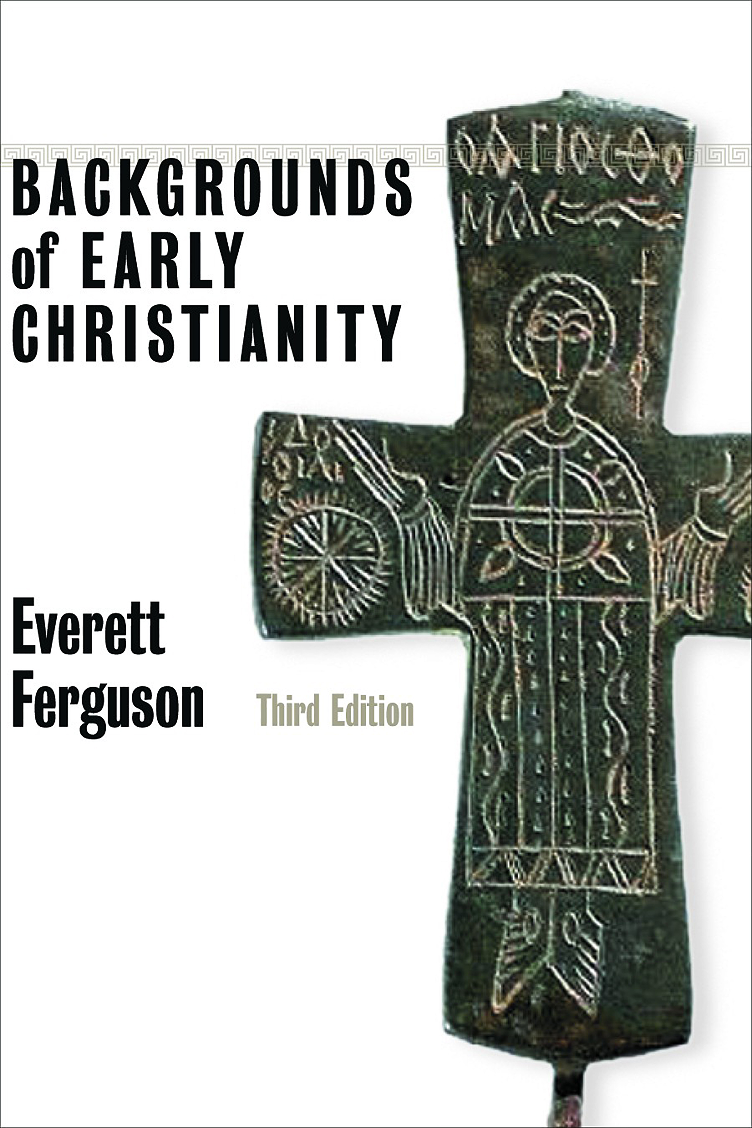 This image is the cover for the book Backgrounds of Early Christianity
