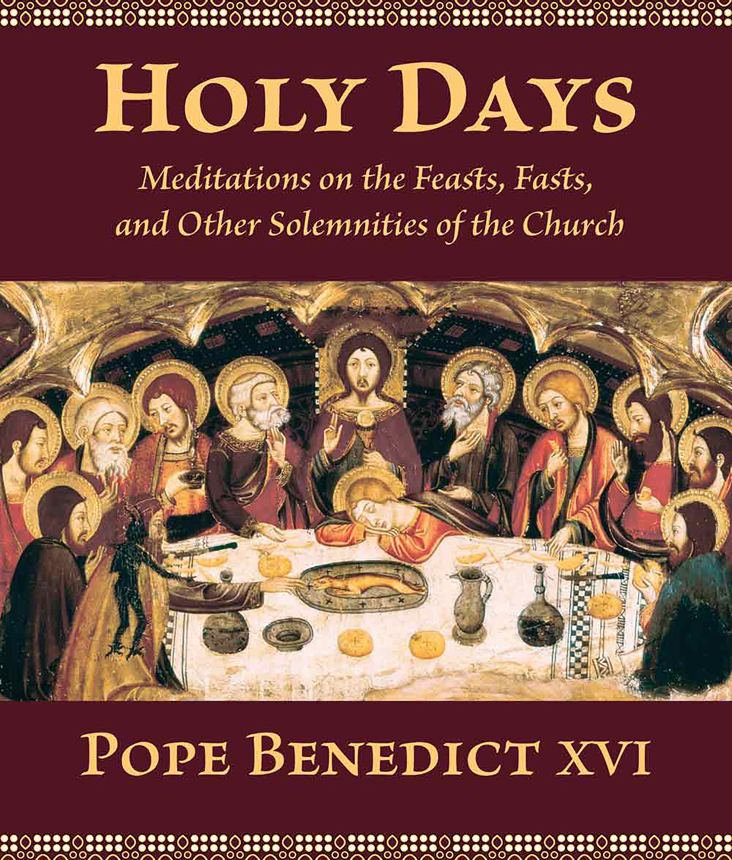 This image is the cover for the book Holy Days