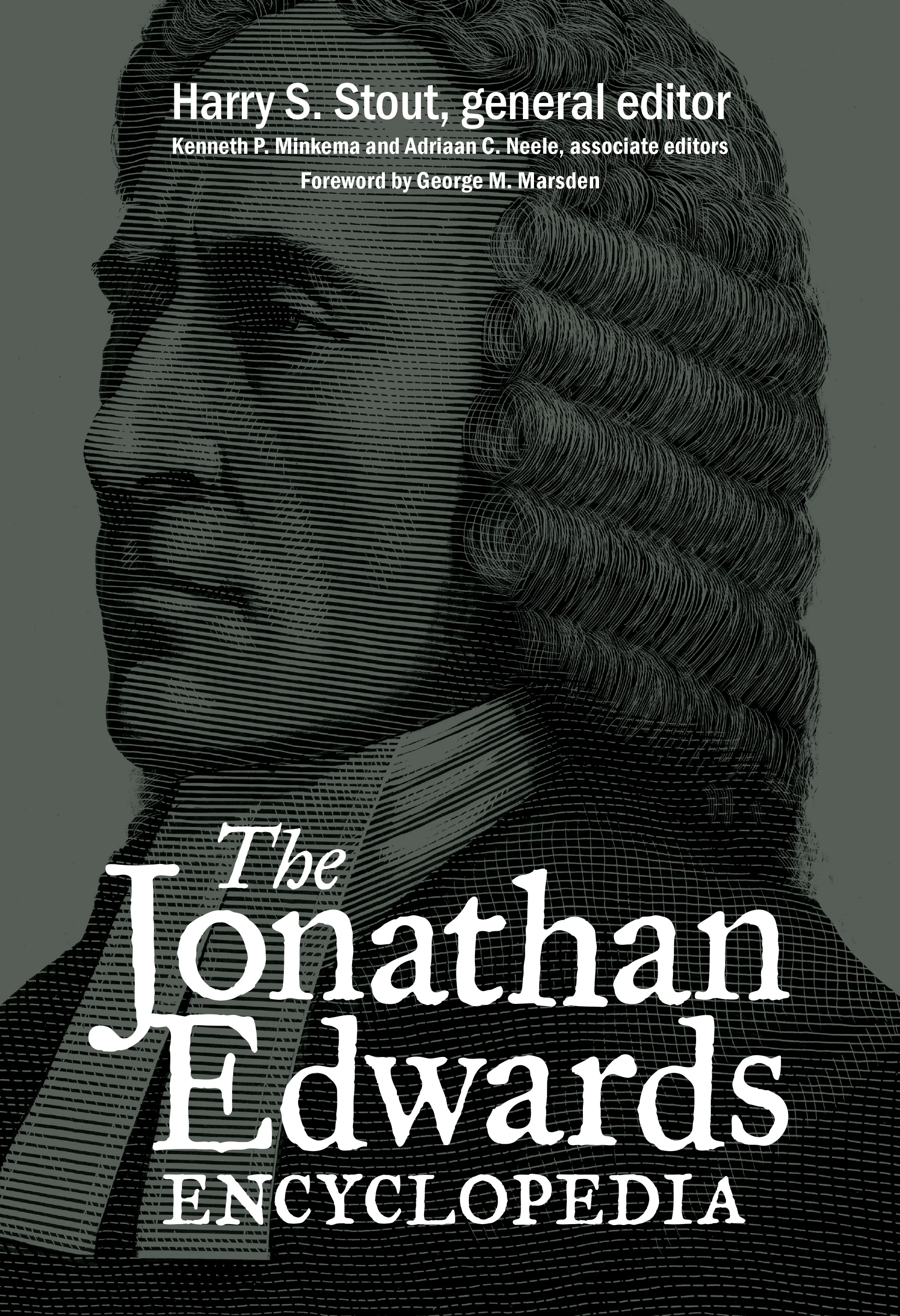 This image is the cover for the book The Jonathan Edwards Encyclopedia