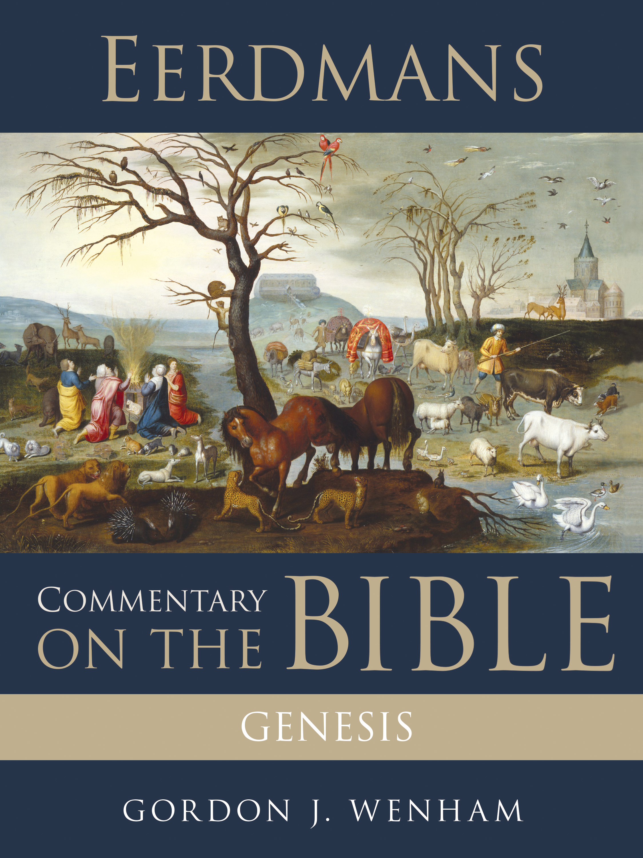 This image is the cover for the book Eerdmans Commentary on the Bible: Genesis