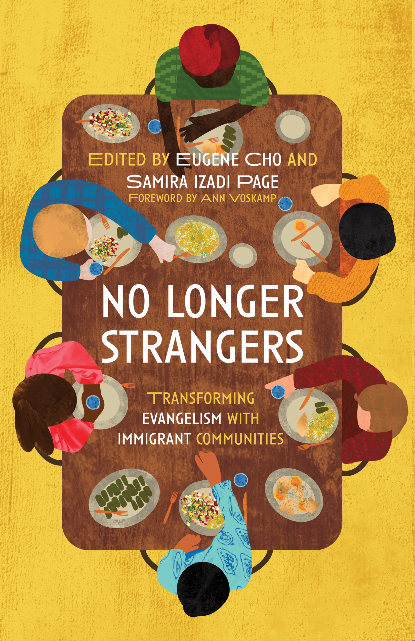 This image is the cover for the book No Longer Strangers
