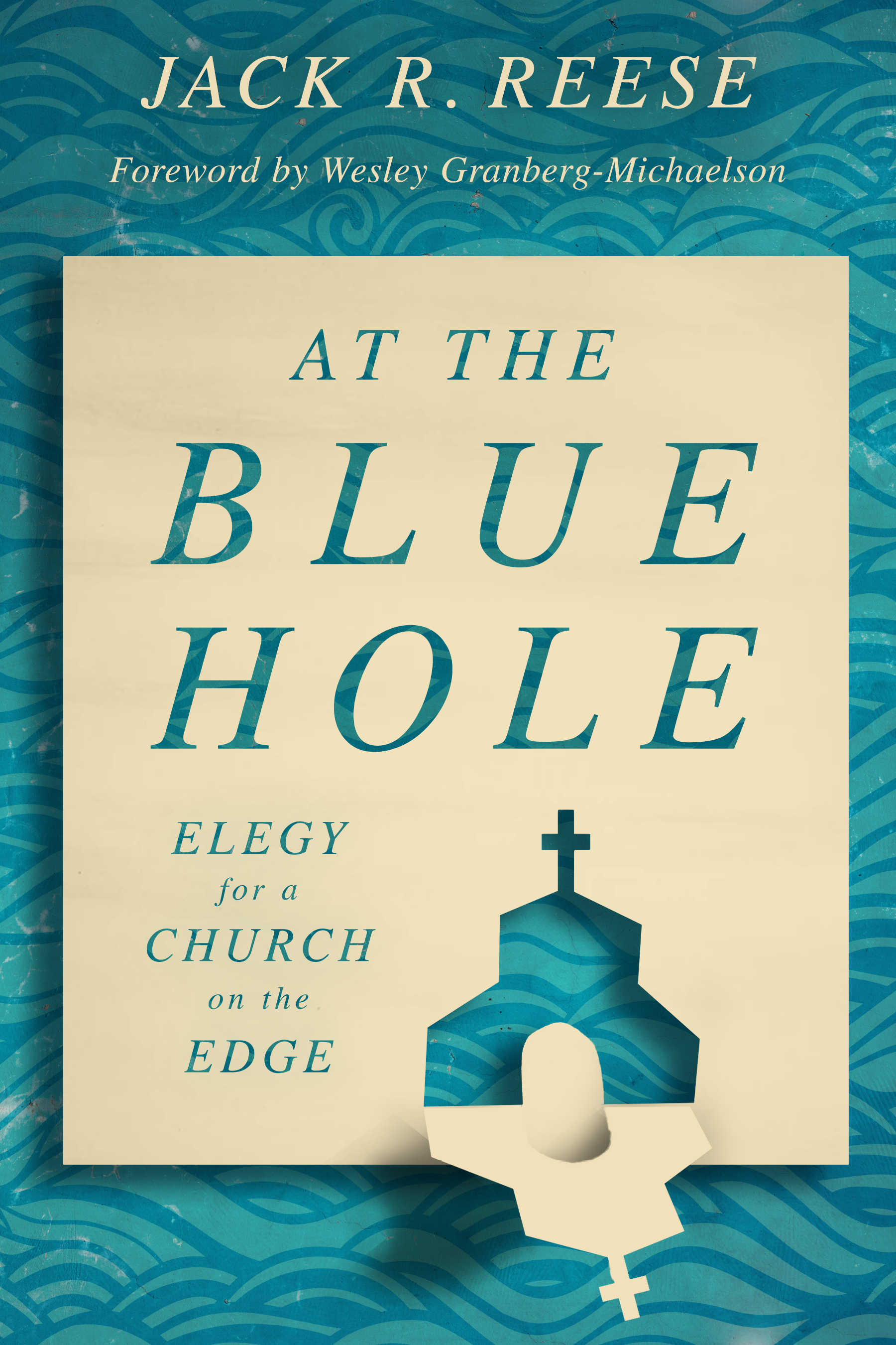 This image is the cover for the book At the Blue Hole