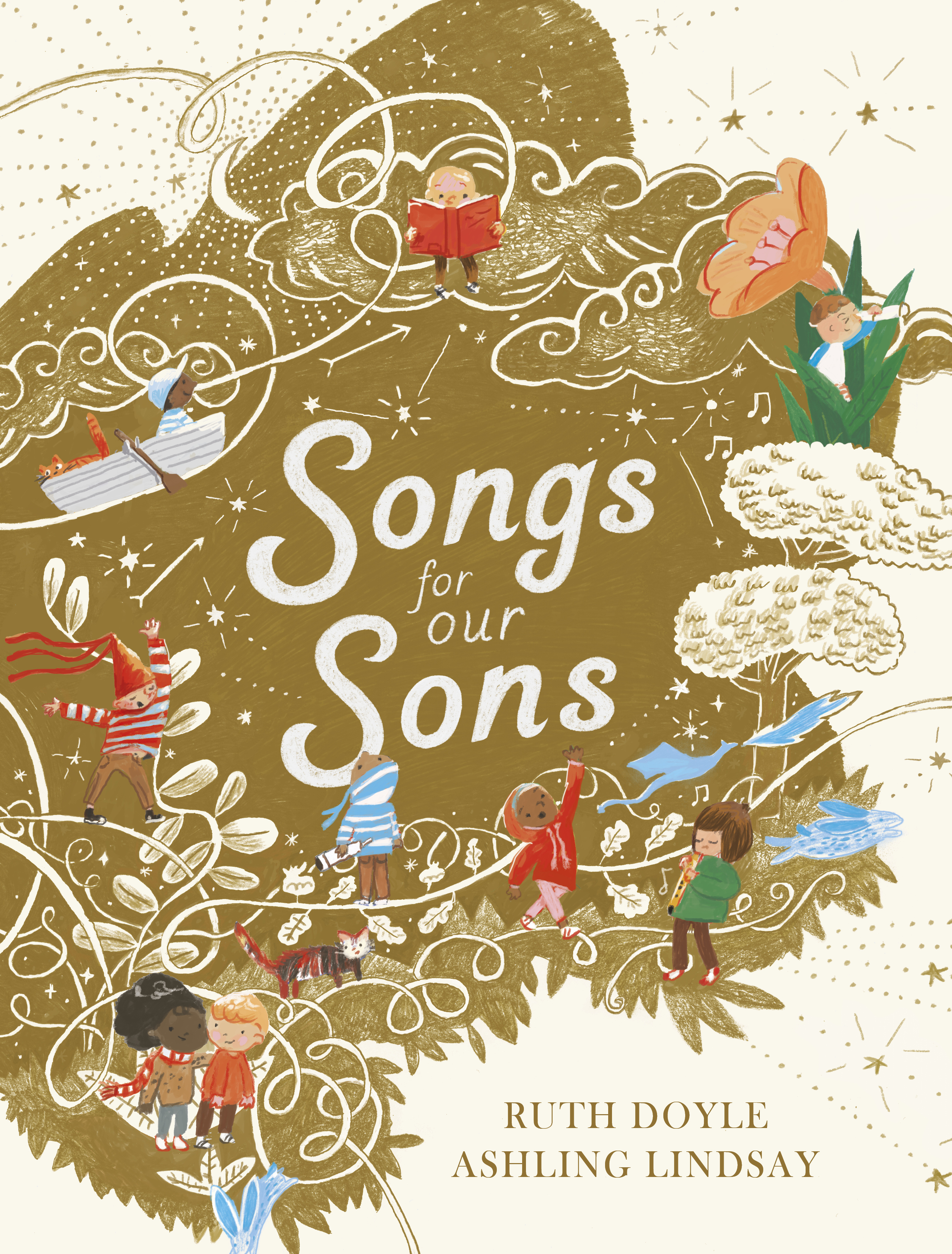 This image is the cover for the book Songs for Our Sons