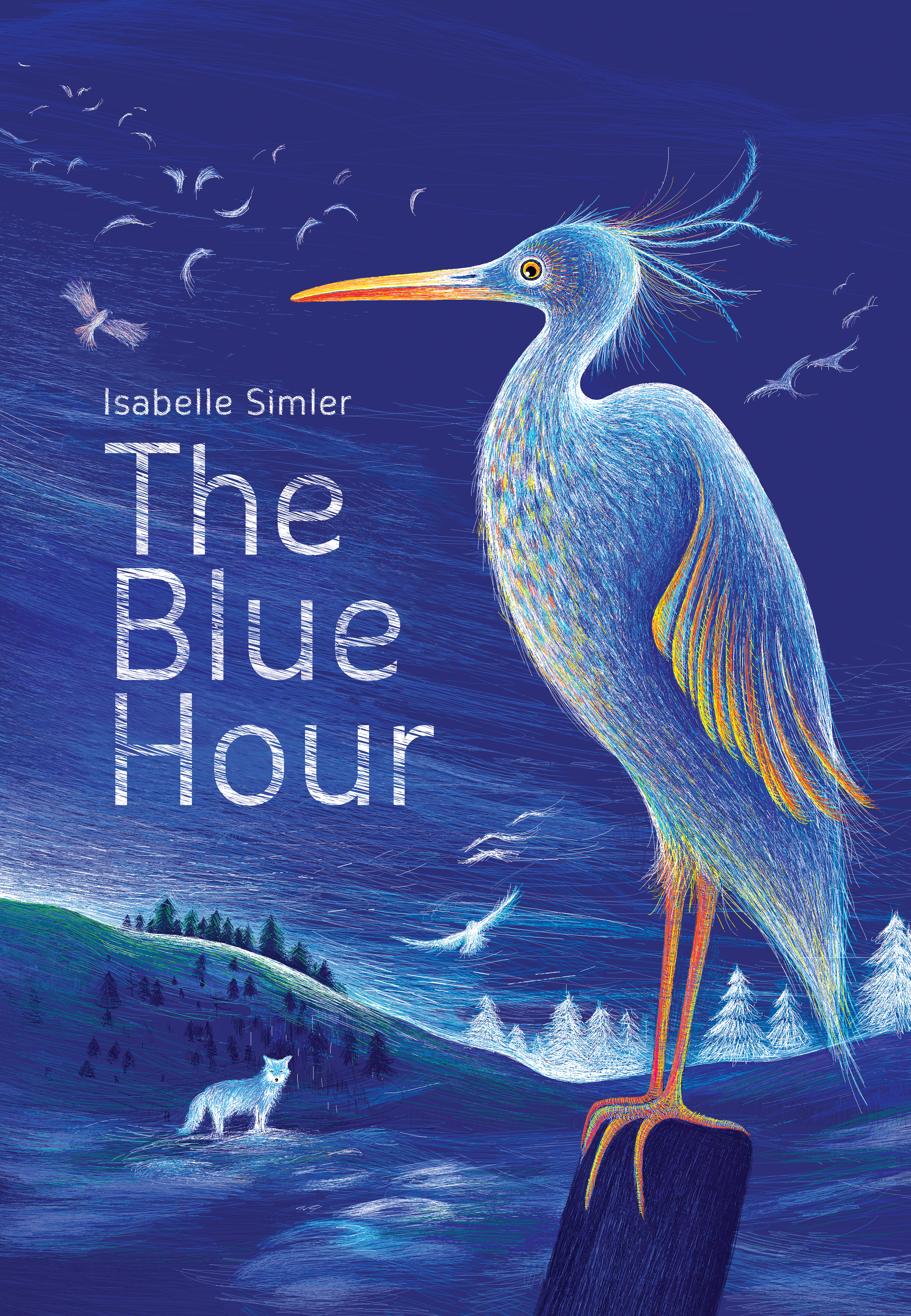 This image is the cover for the book The Blue Hour
