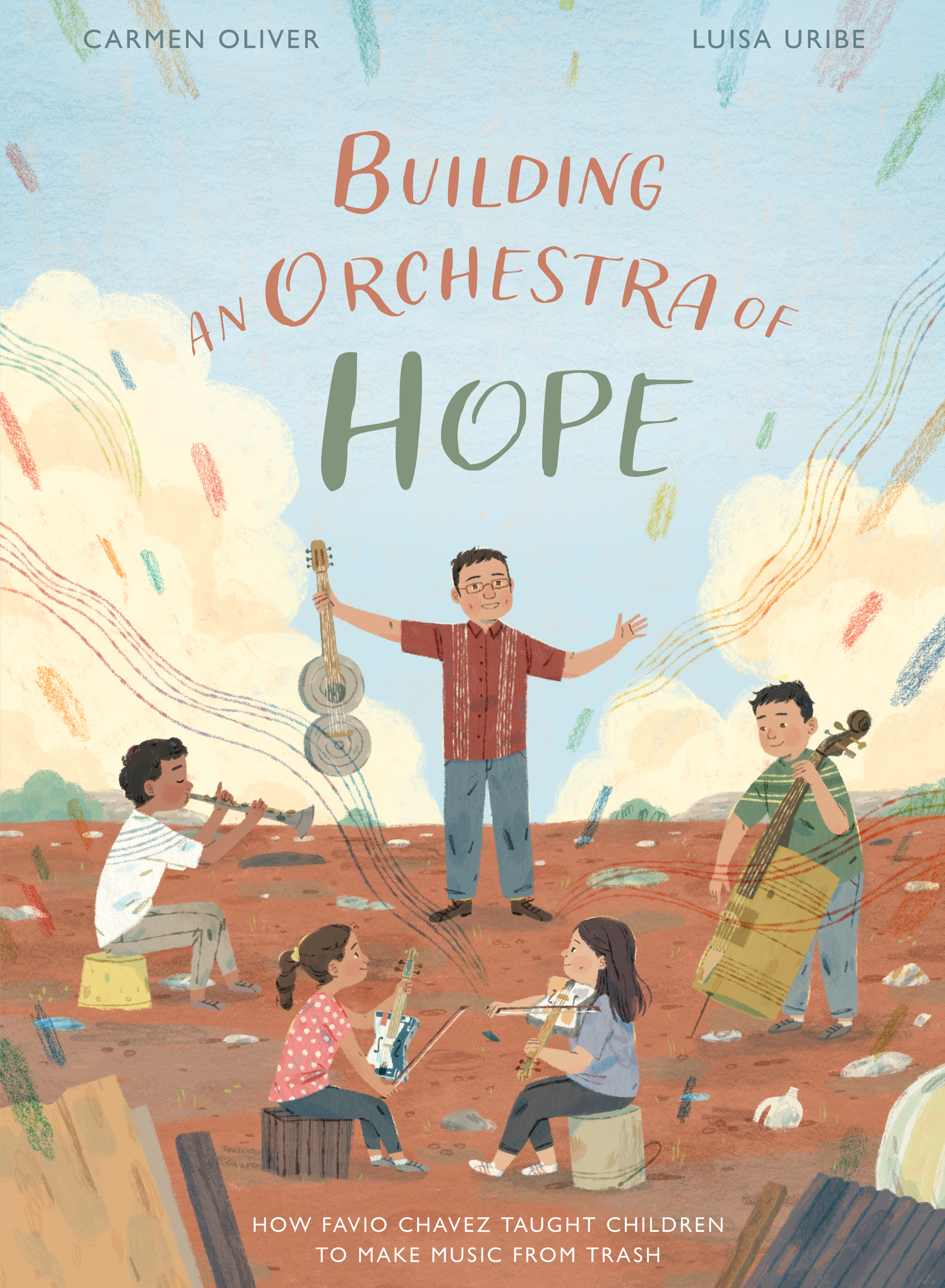 This image is the cover for the book Building an Orchestra of Hope, Stories from Latin America