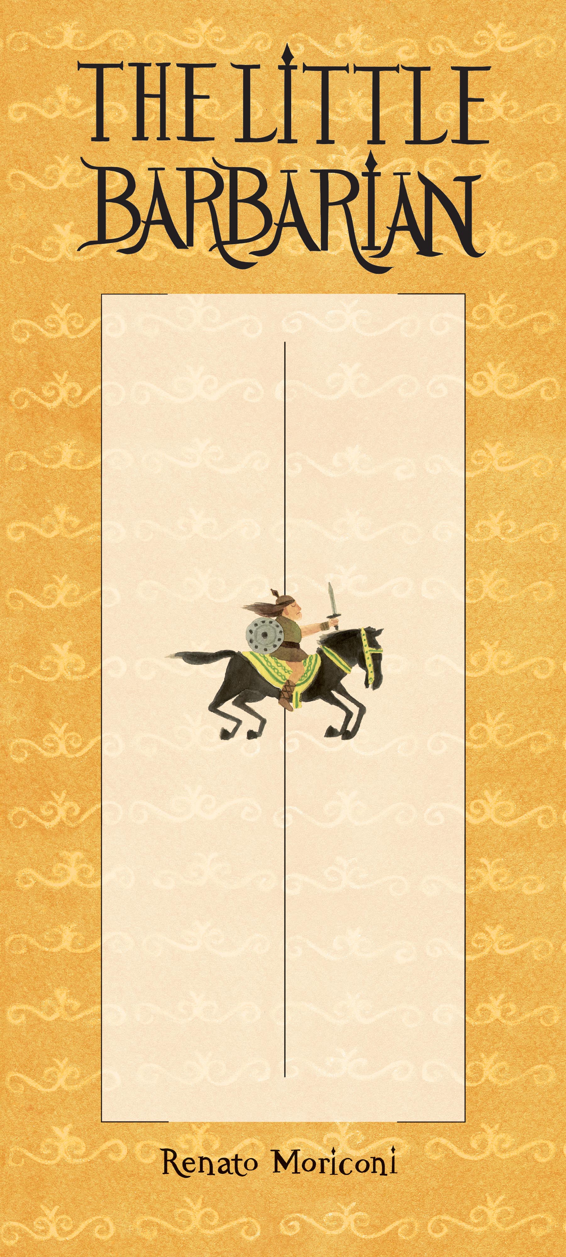 This image is the cover for the book The Little Barbarian