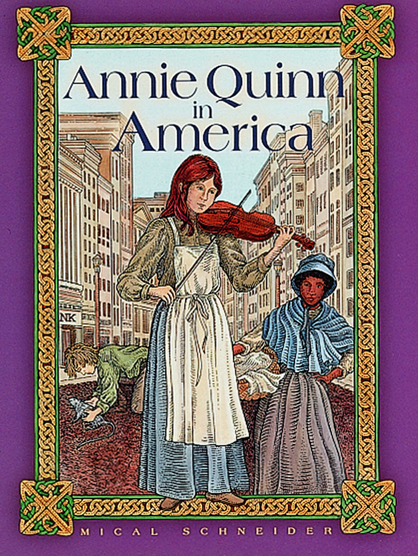 This image is the cover for the book Annie Quinn in America