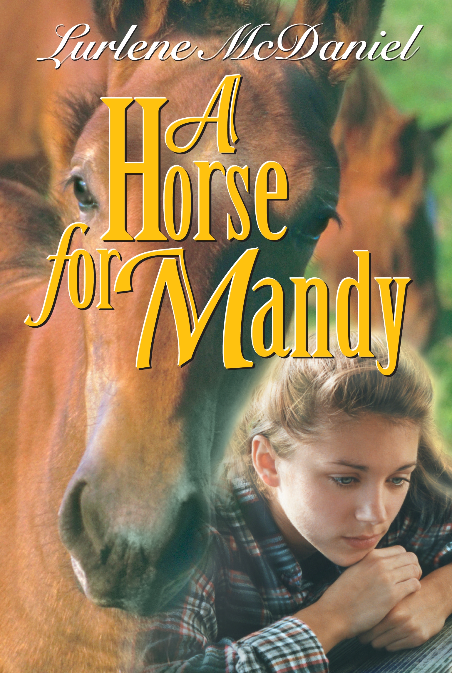 This image is the cover for the book Horse for Mandy, Lurlene McDaniel