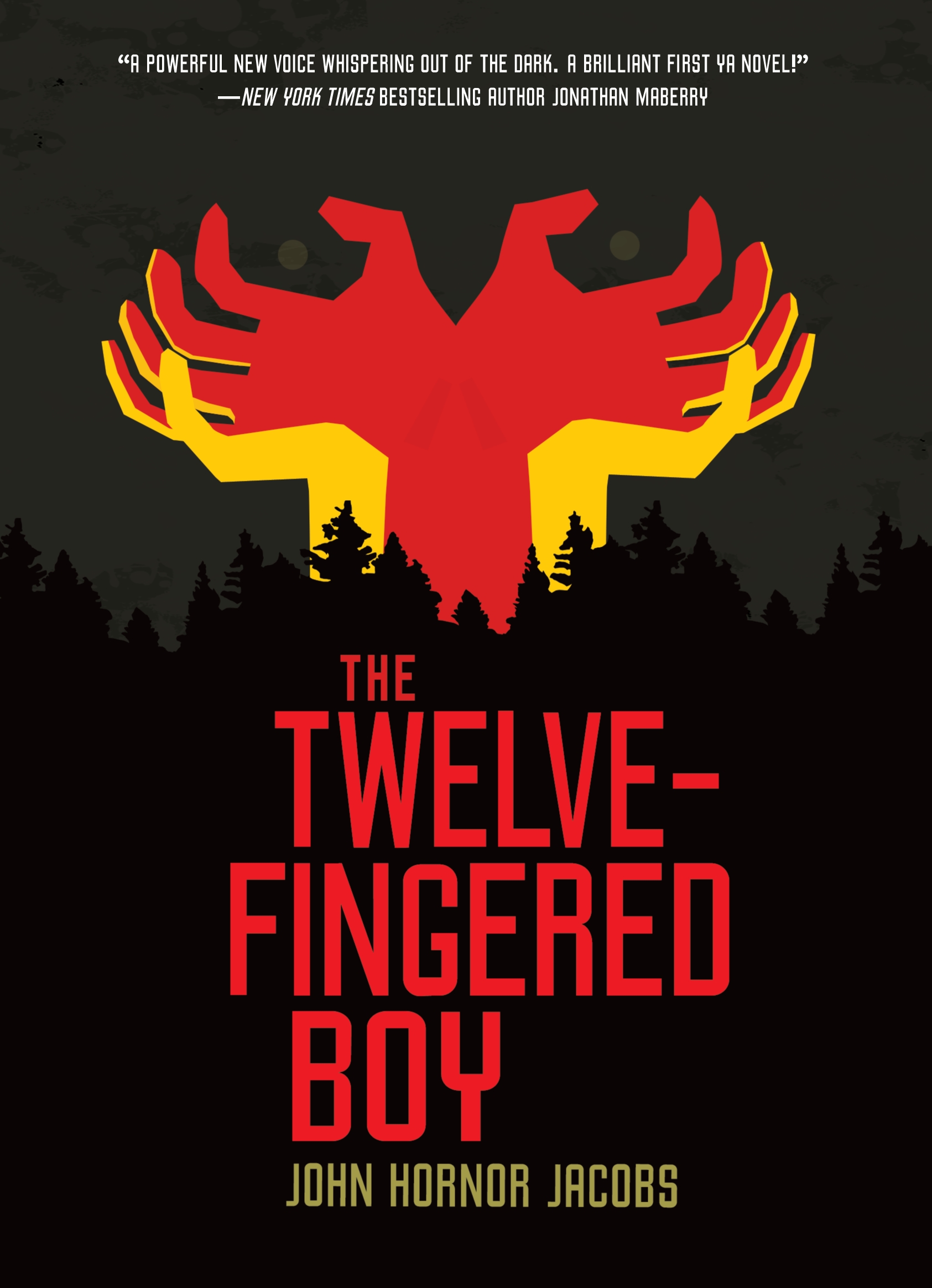 This image is the cover for the book Twelve-Fingered Boy, The Twelve-Fingered Boy Trilogy