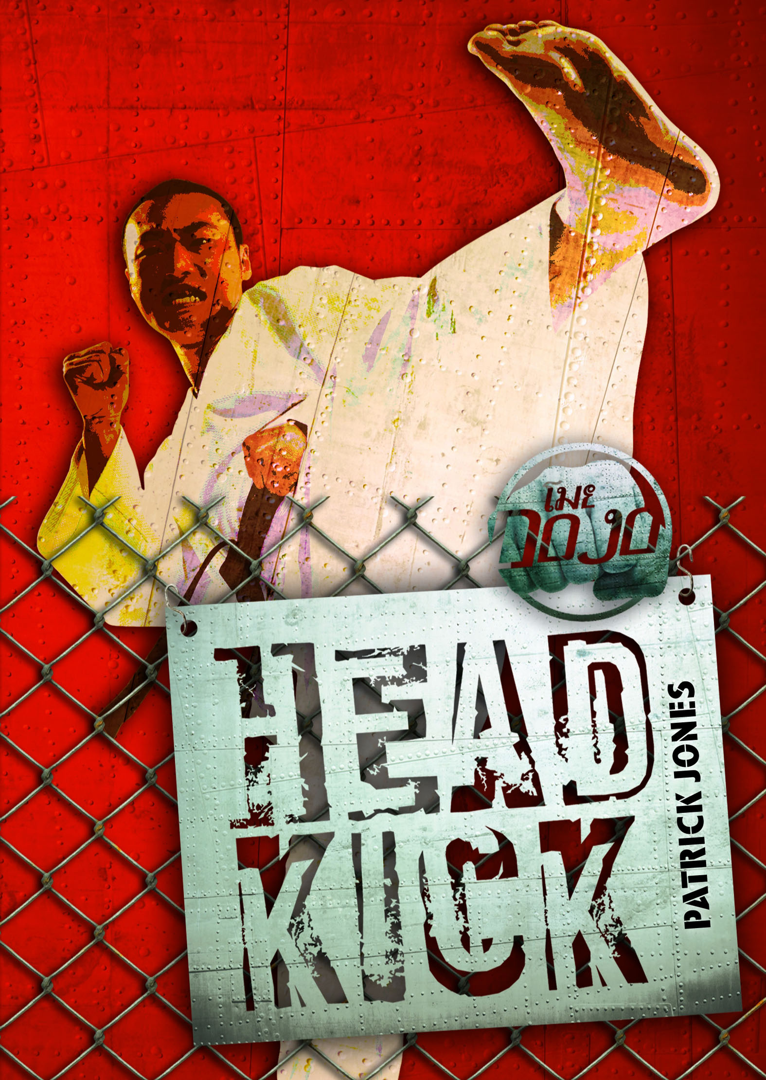This image is the cover for the book Head Kick, The Dojo