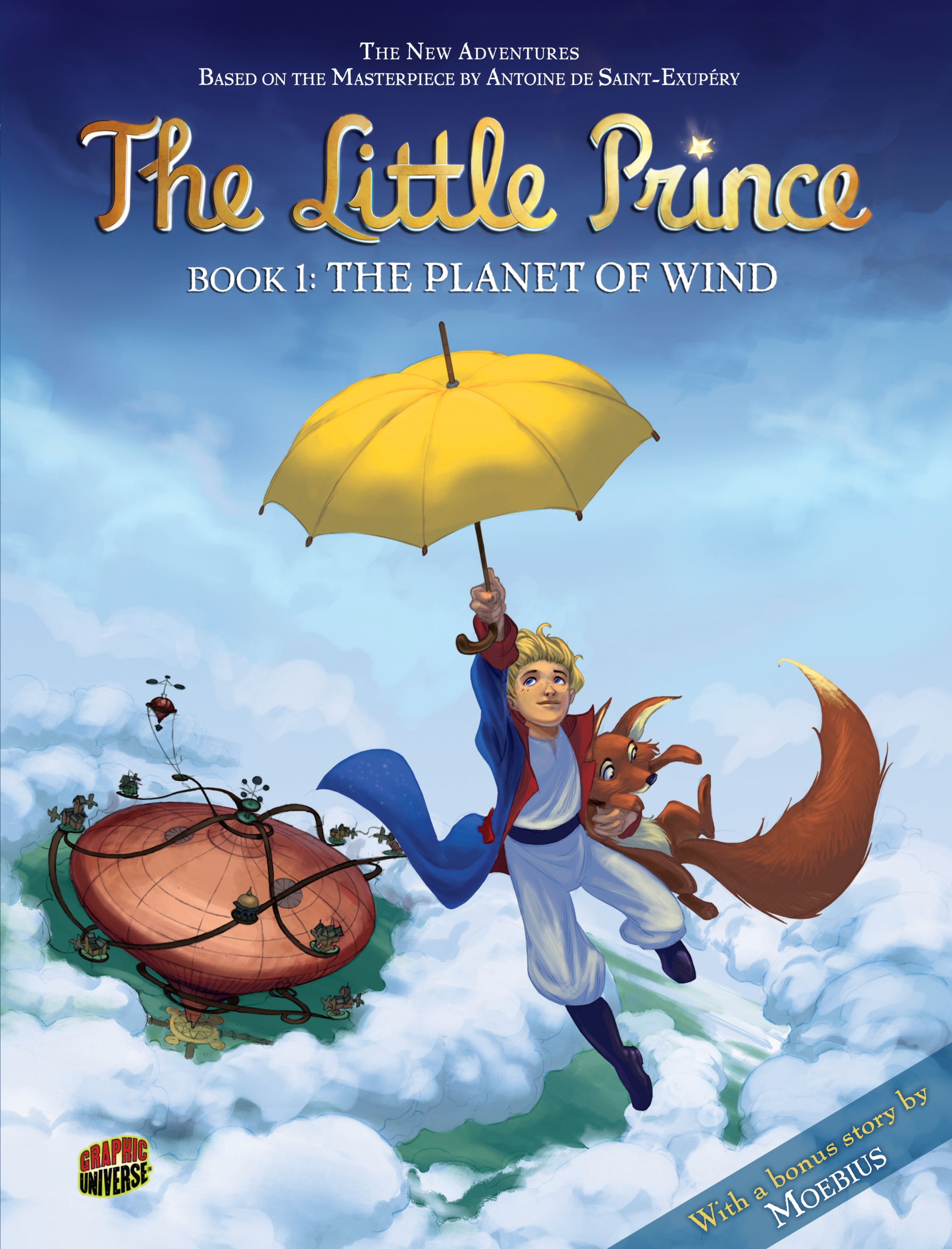 This image is the cover for the book Planet of Wind, The Little Prince