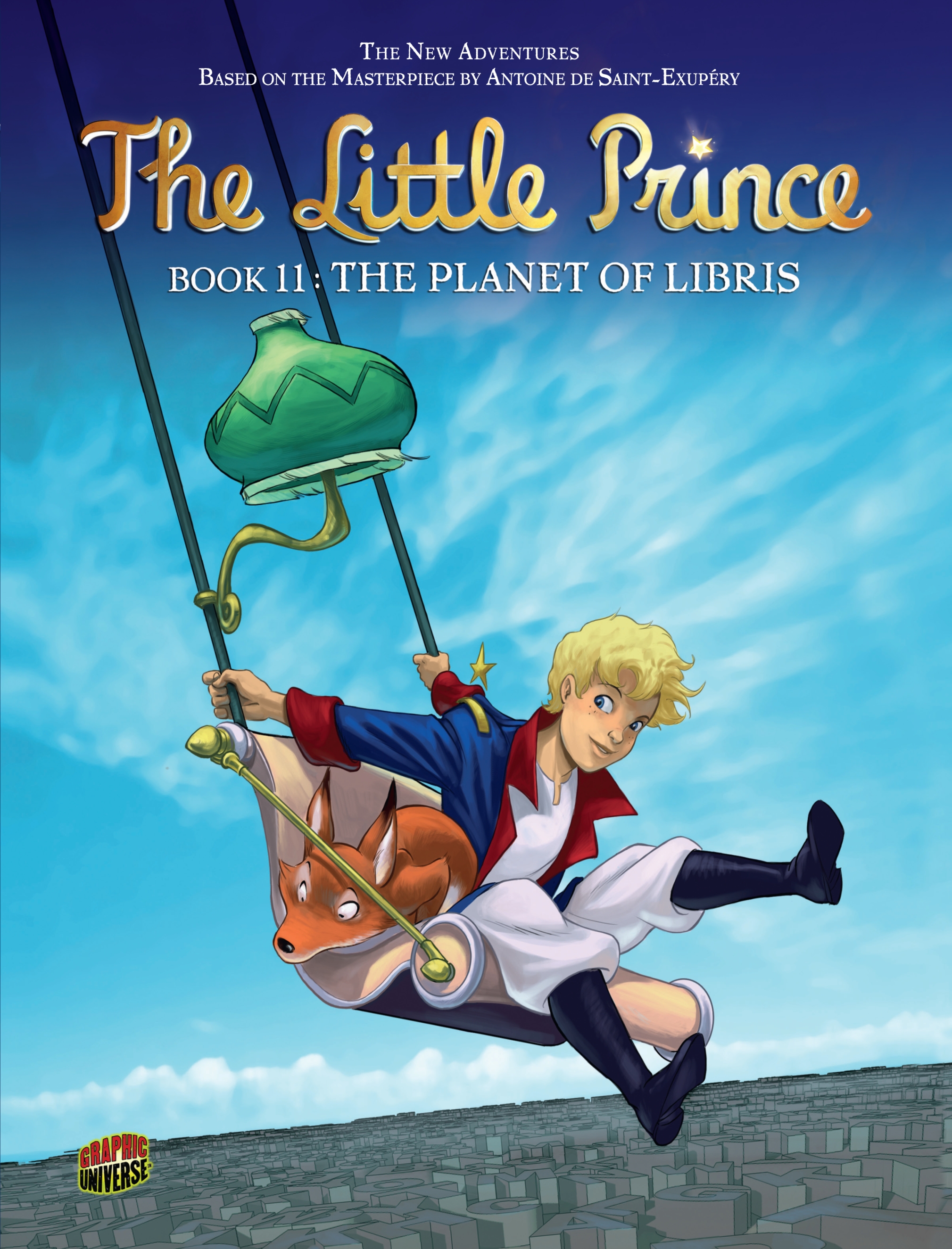 This image is the cover for the book Planet of Libris, The Little Prince