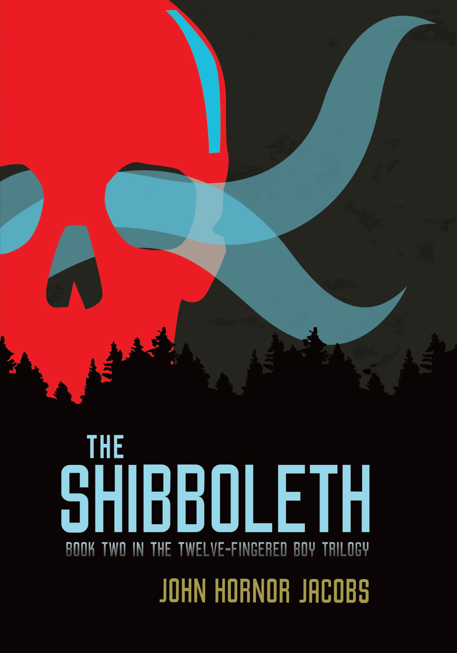 This image is the cover for the book Shibboleth, The Twelve-Fingered Boy Trilogy