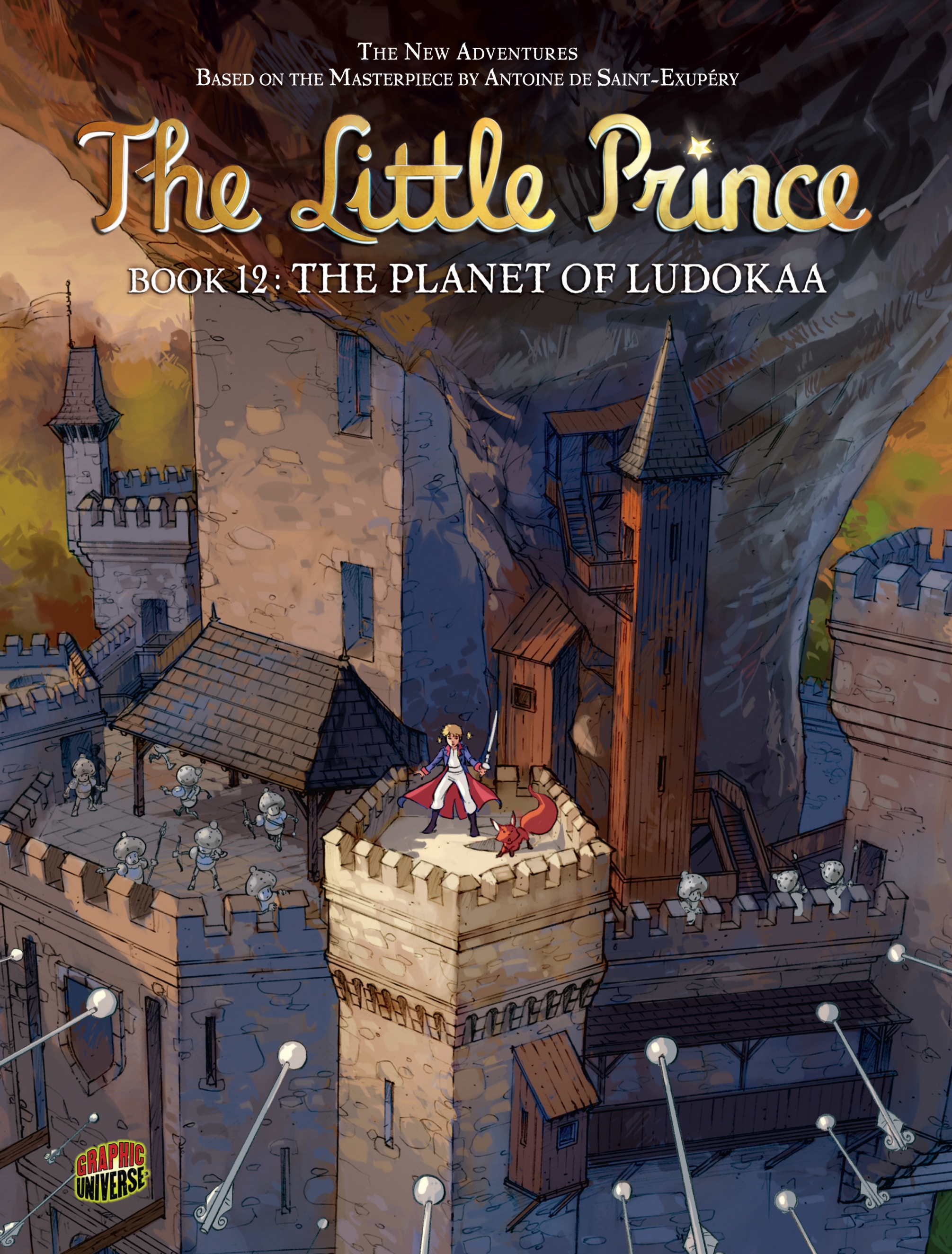 This image is the cover for the book Planet of Ludokaa, The Little Prince