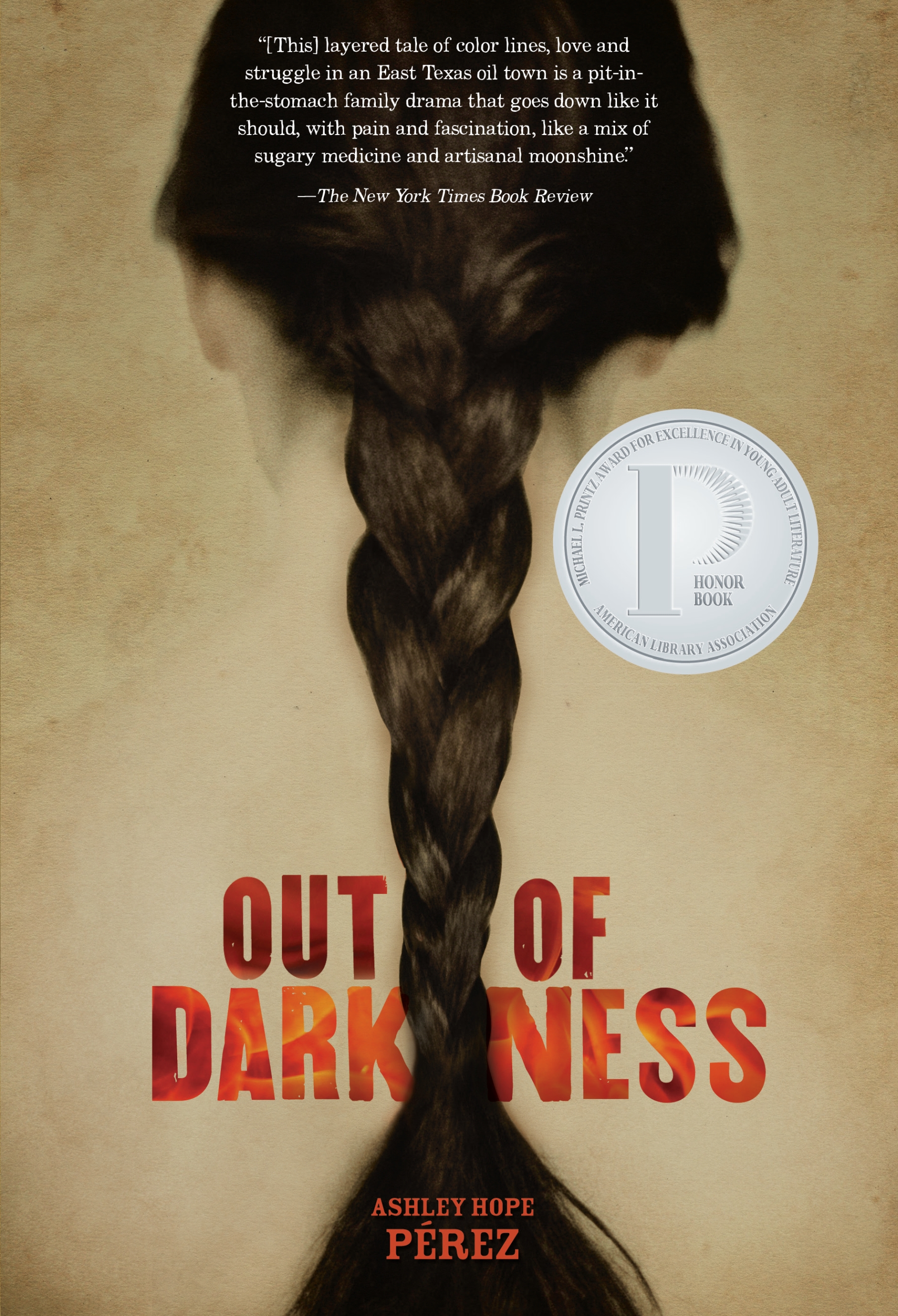 This image is the cover for the book Out of Darkness