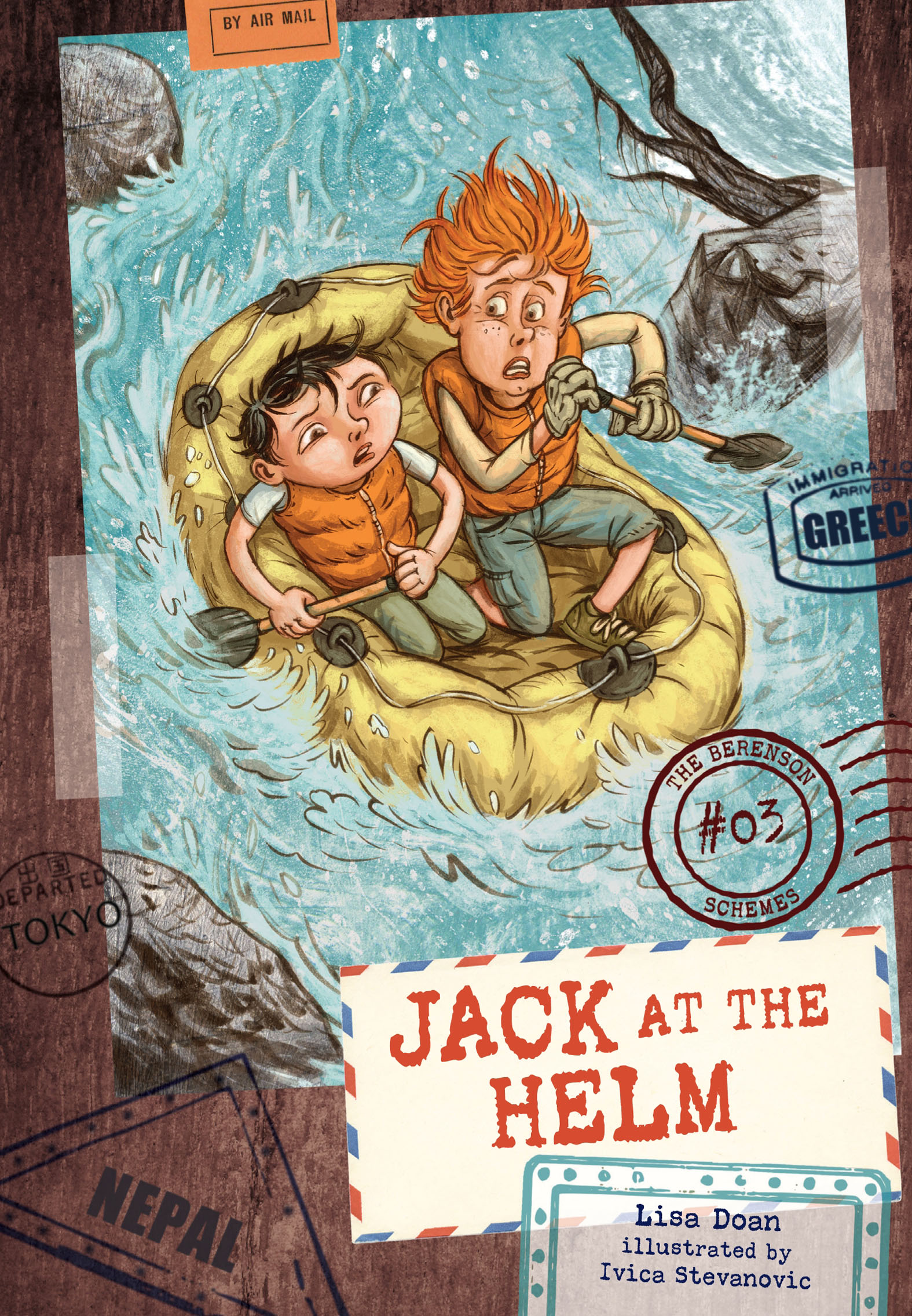 This image is the cover for the book Jack at the Helm, The Berenson Schemes