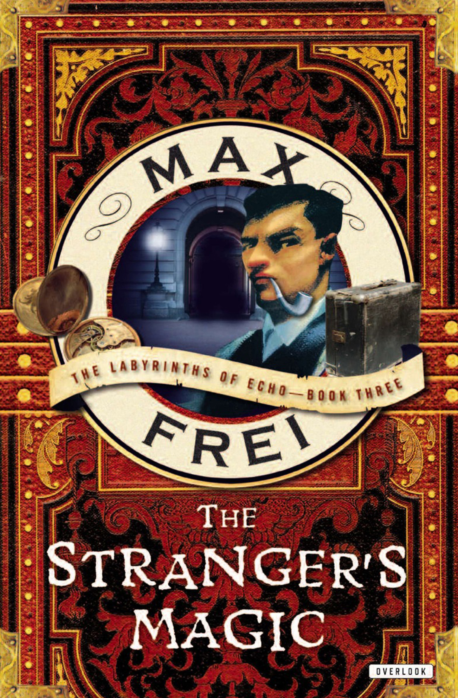 This image is the cover for the book Stranger's Magic, The Labyrinths of Echo