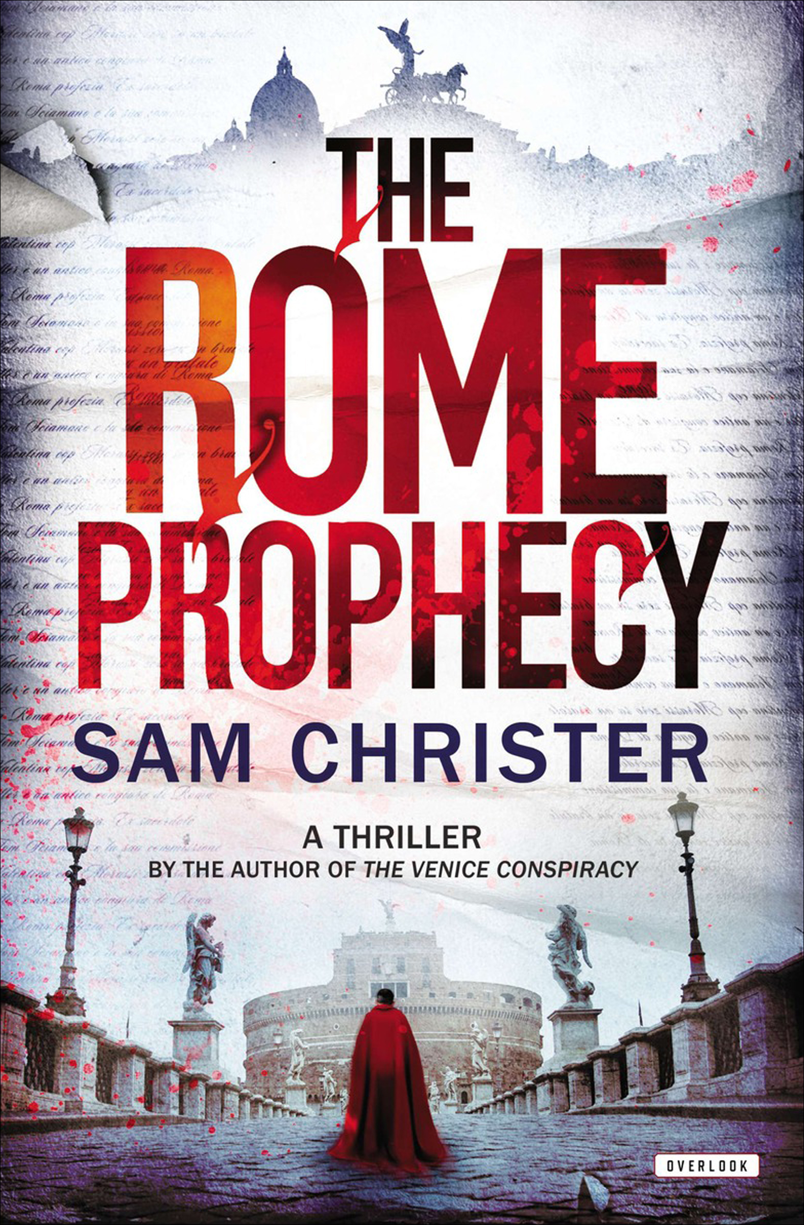 This image is the cover for the book Rome Prophecy