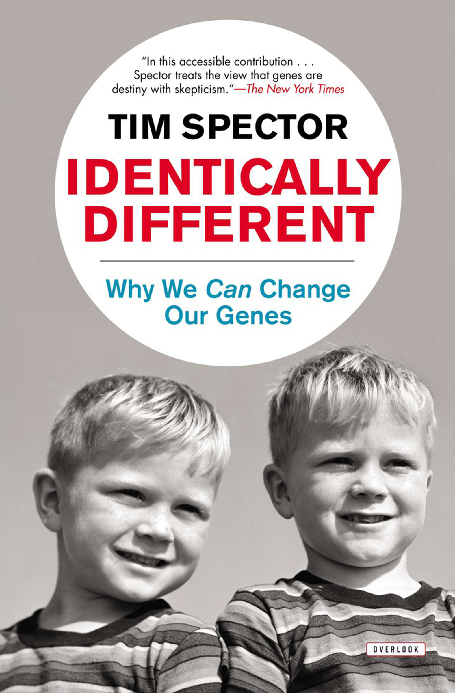 This image is the cover for the book Identically Different