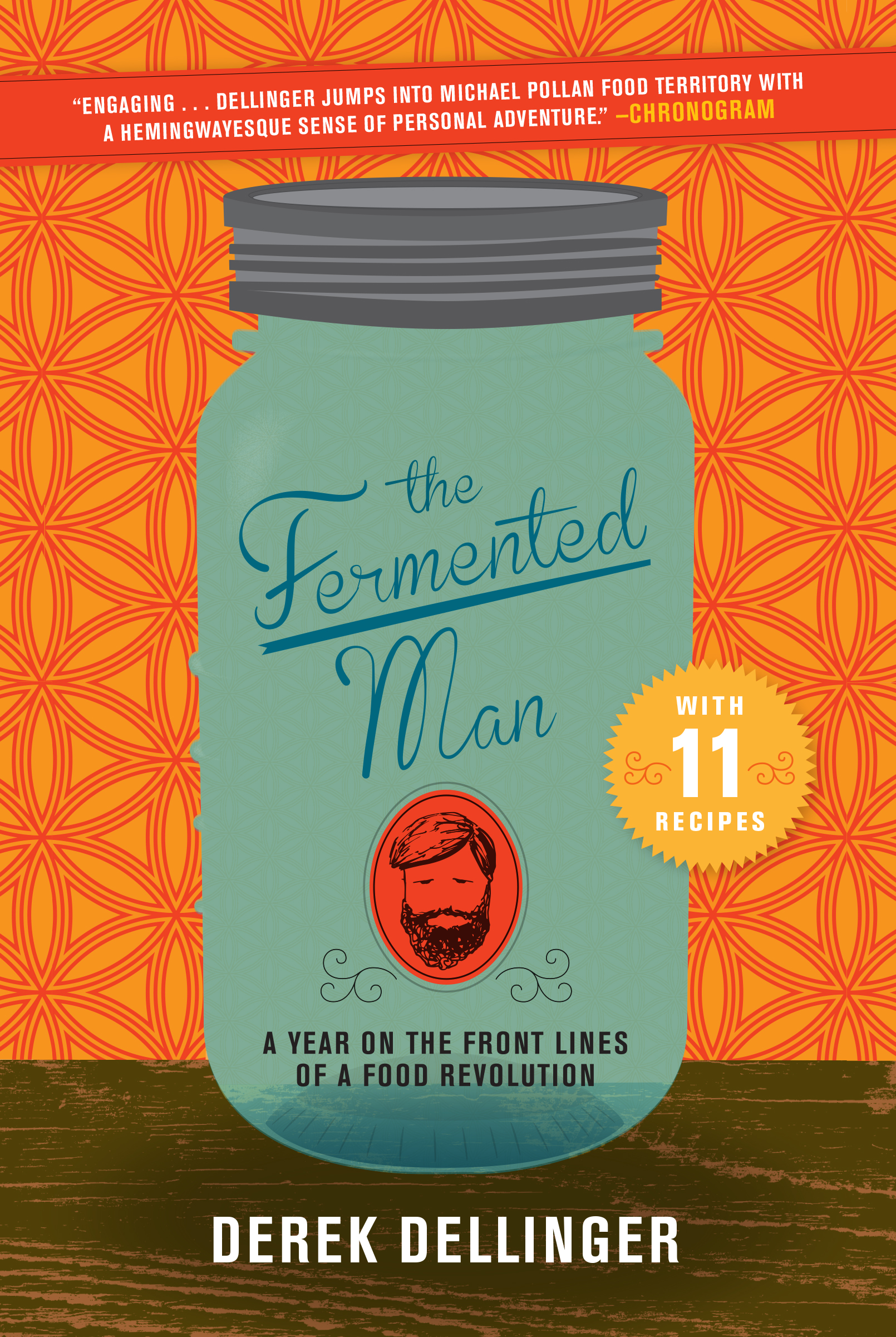 This image is the cover for the book Fermented Man