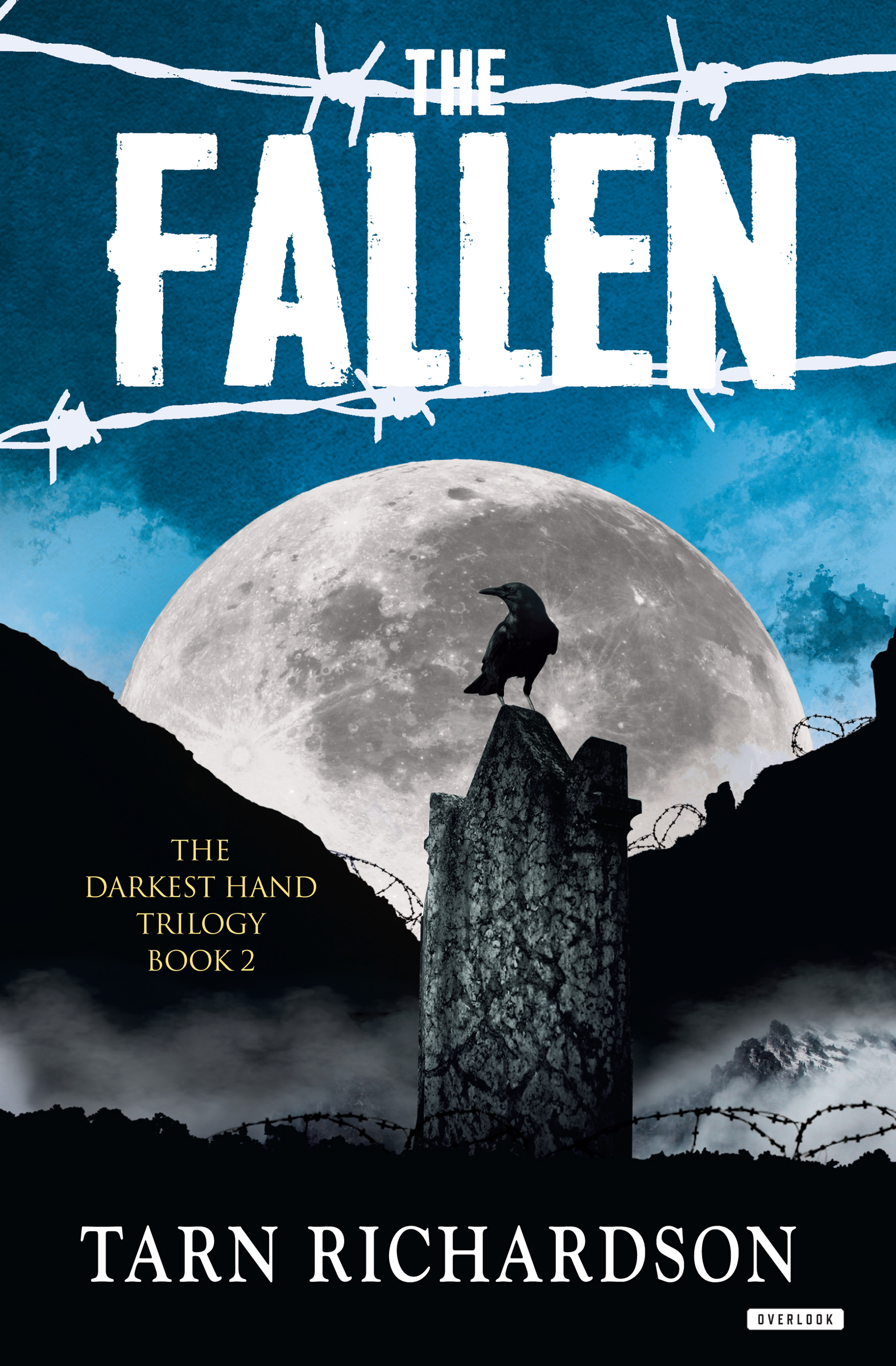 This image is the cover for the book Fallen, The Darkest Hand Trilogy
