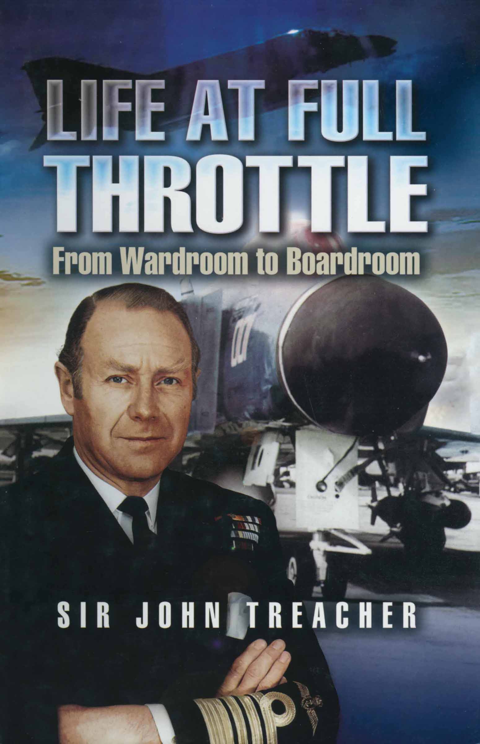This image is the cover for the book Life at Full Throttle