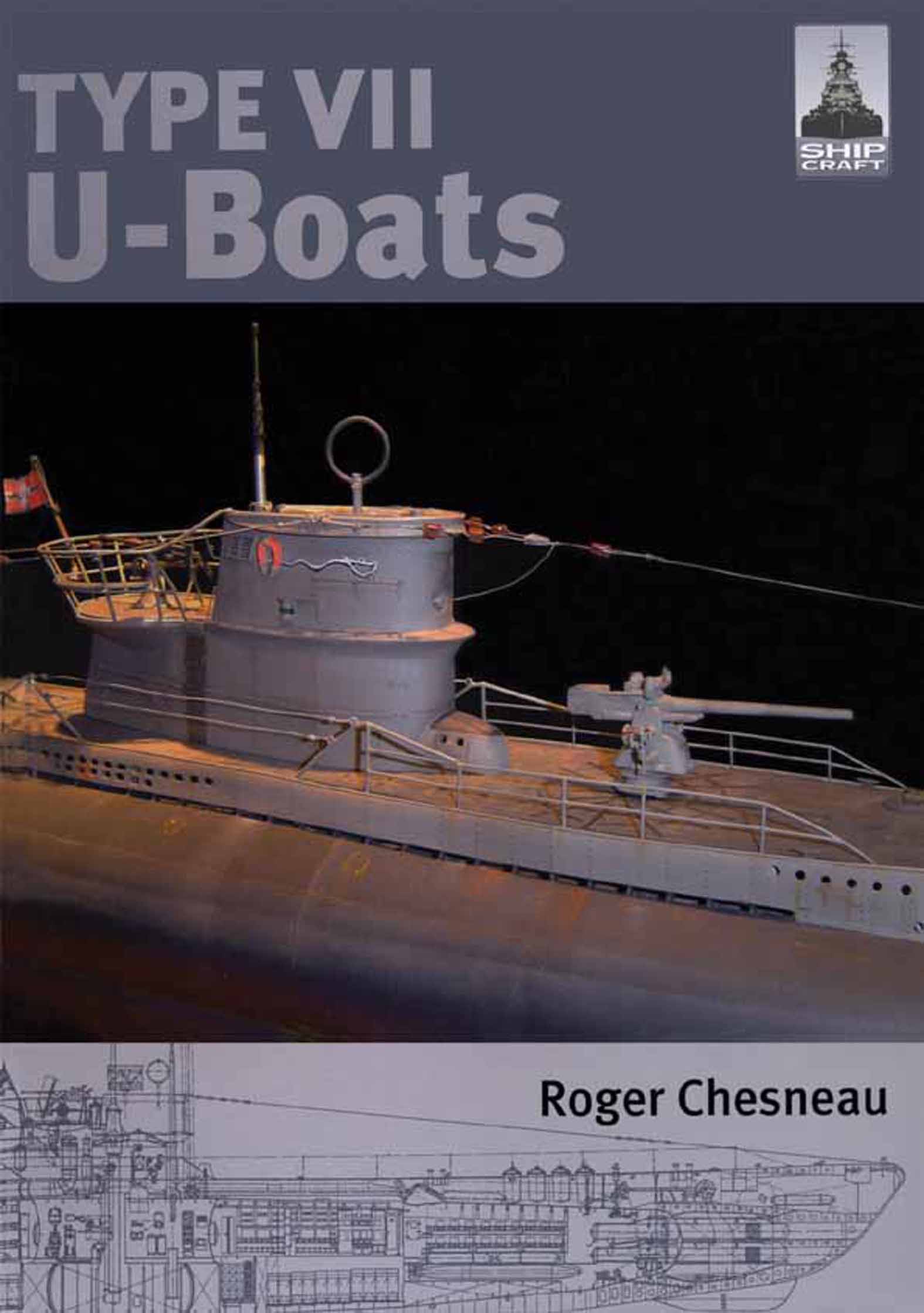 This image is the cover for the book Type VII U-Boats