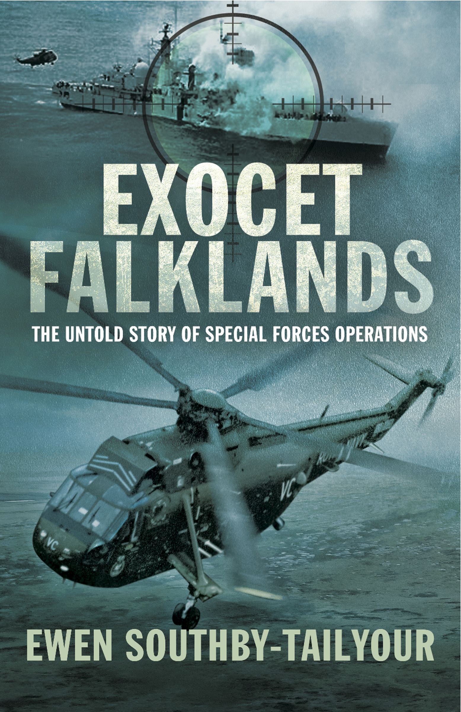 This image is the cover for the book Exocet Falklands