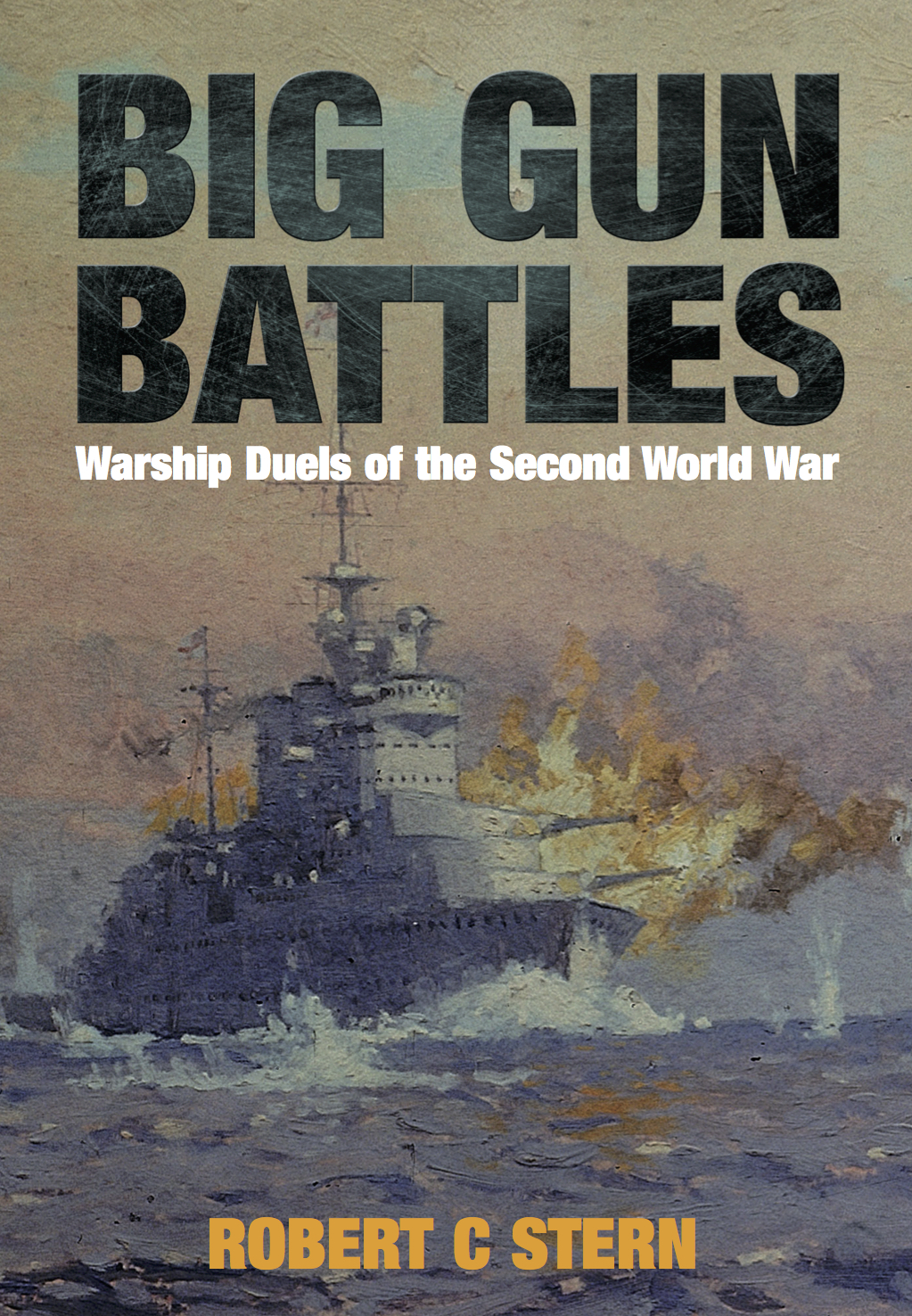 This image is the cover for the book Big Gun Battles