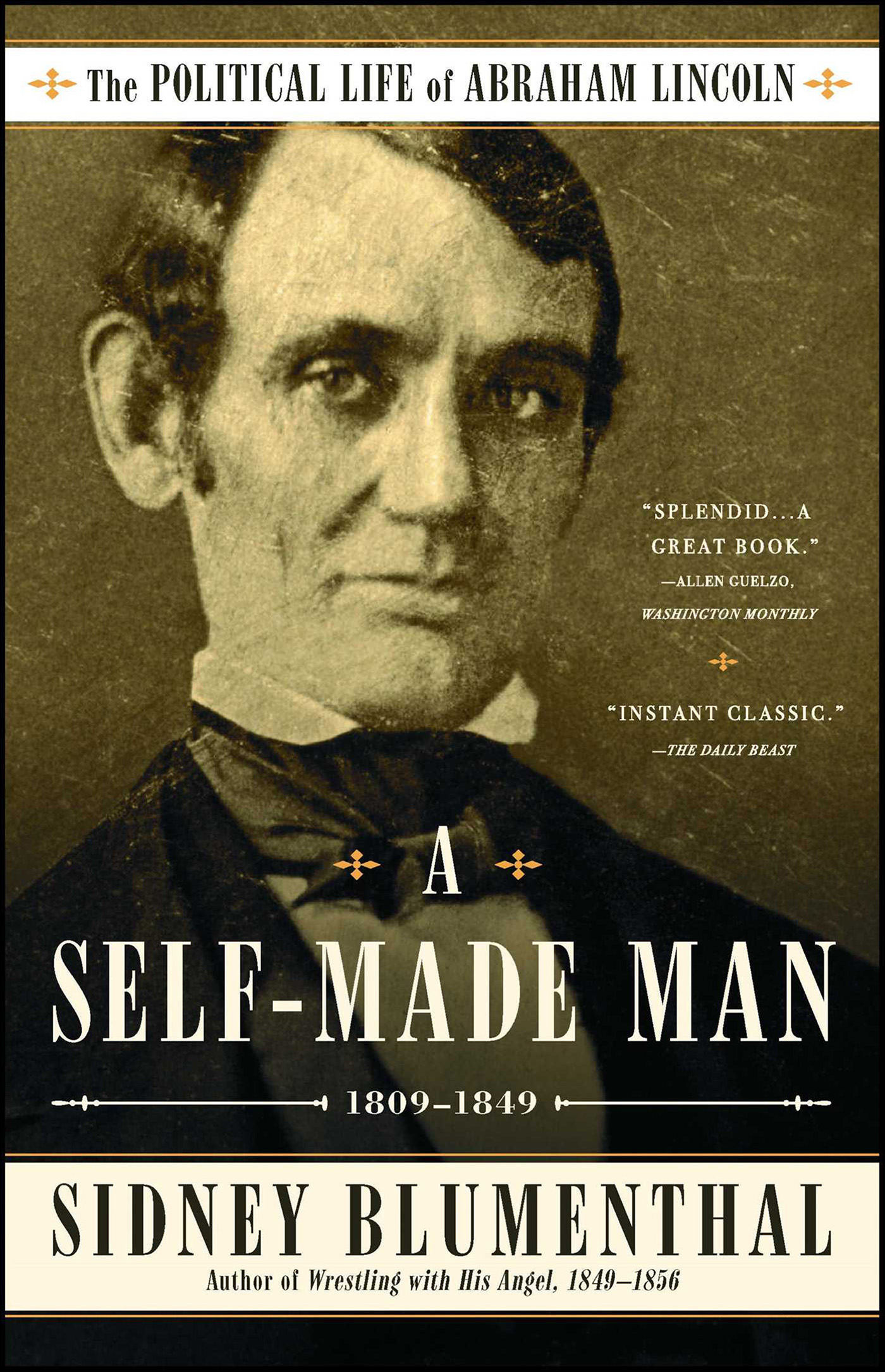 This image is the cover for the book Self-Made Man
